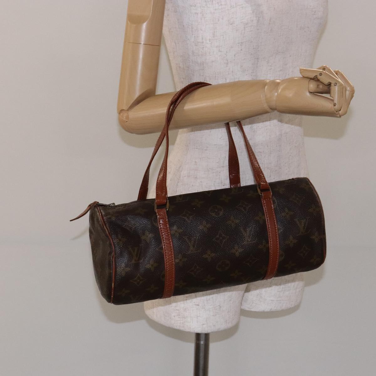 Monogram Papillon 30 Hand Bag Vintage