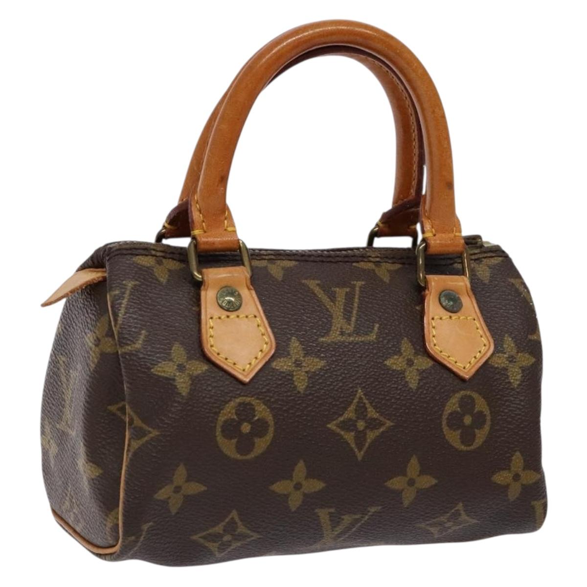 Monogram Mini Speedy Hand Bag Vintage