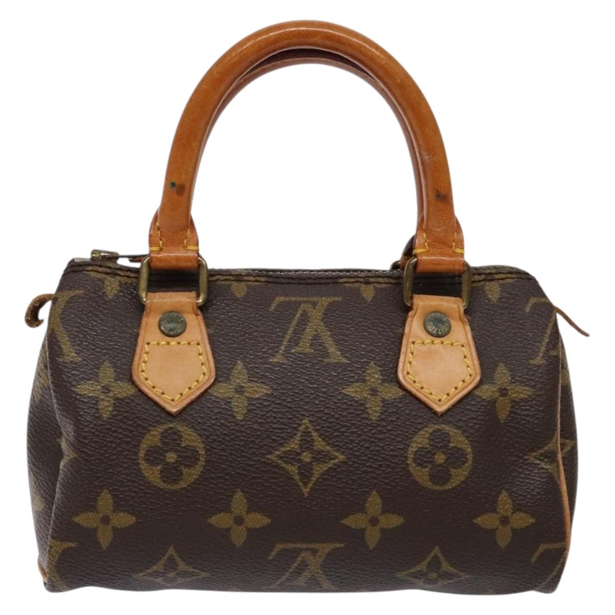 Monogram Mini Speedy Hand Bag Vintage