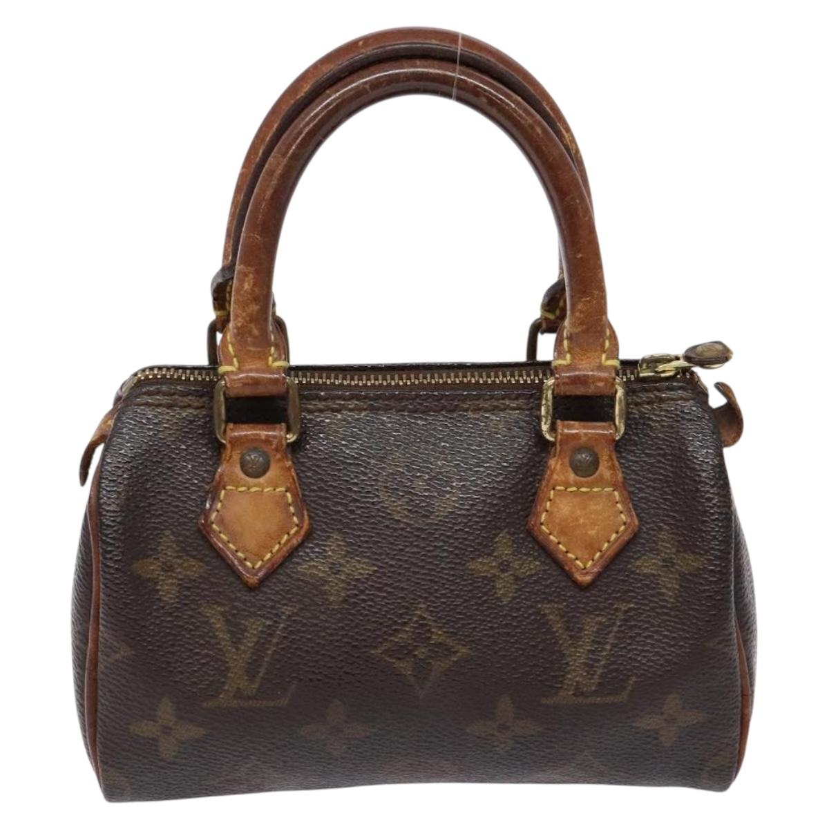 Monogram Mini Speedy Hand Bag Vintage