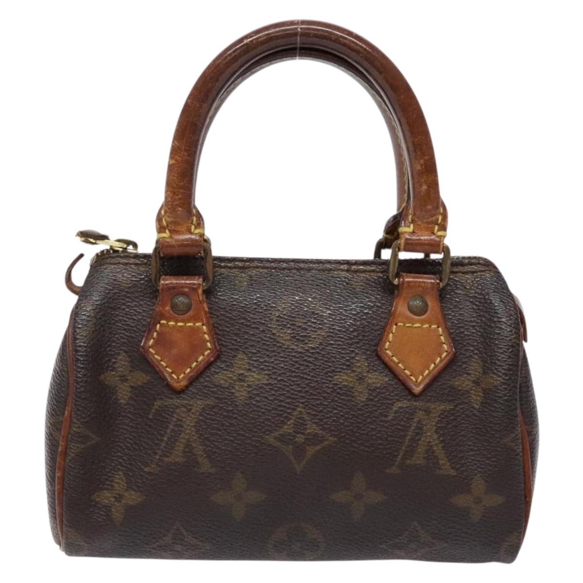 Monogram Mini Speedy Hand Bag Vintage