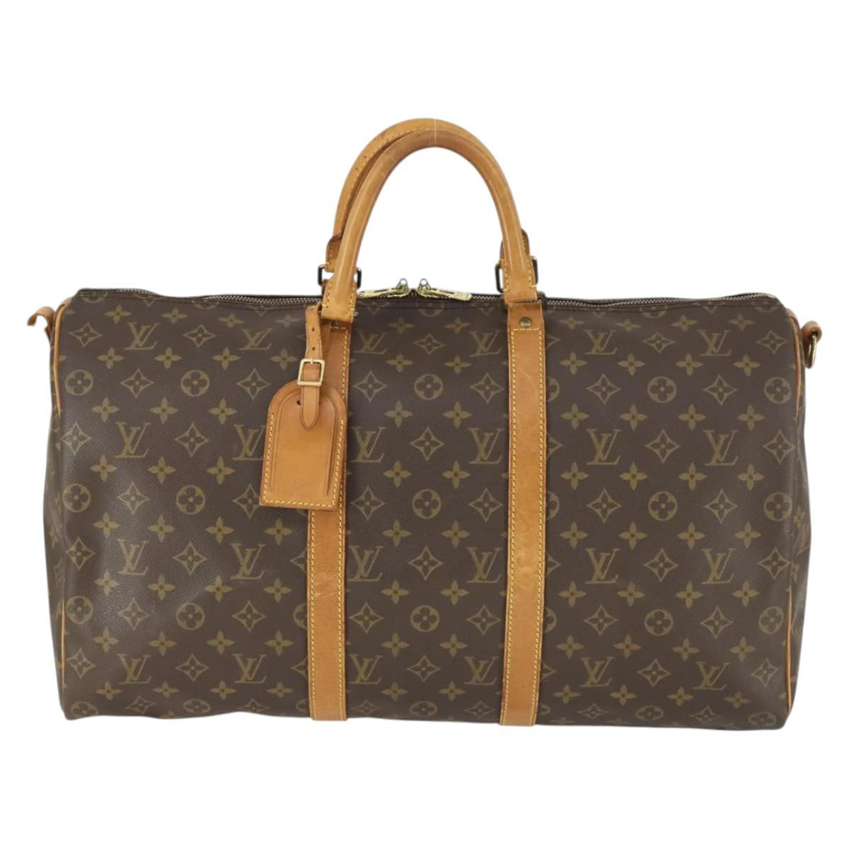 Monogram Keepall Bandouliere 50 Boston Bag