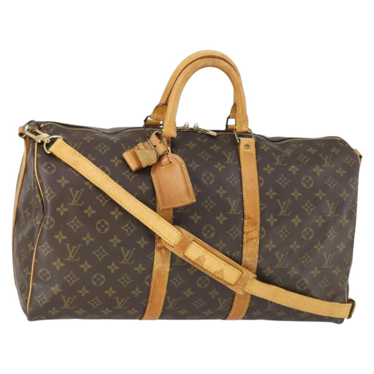 Monogram Keepall Bandouliere 50 Boston Bag