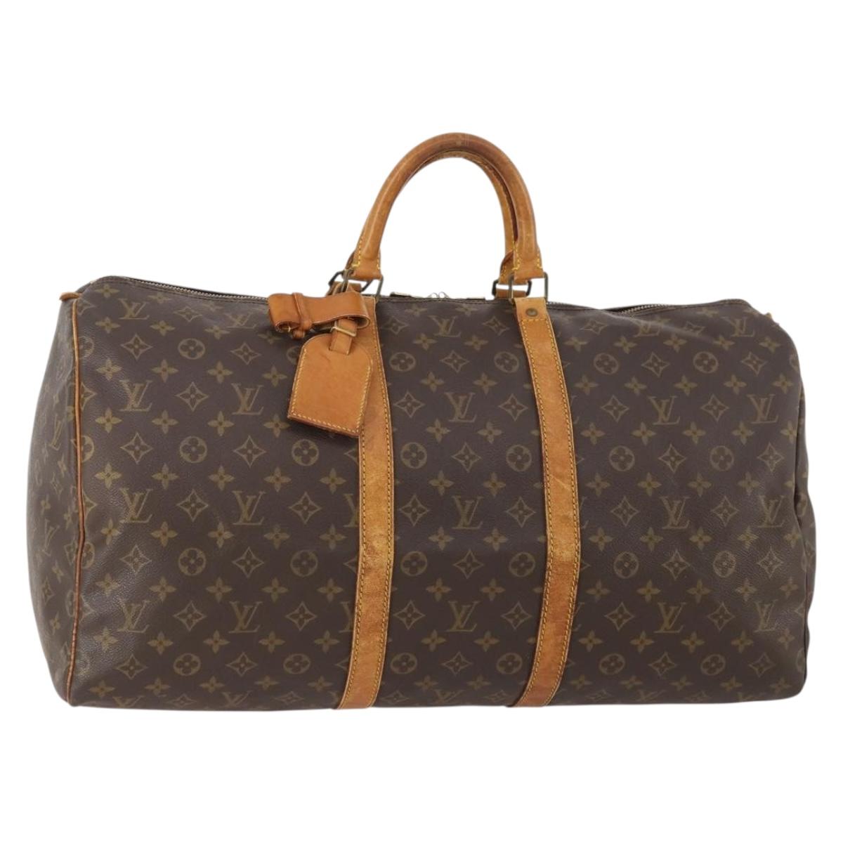Monogram Keepall 55 Boston Bag