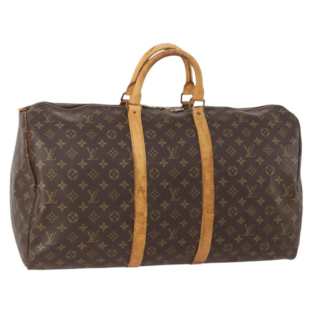 Monogram Keepall 55 Boston Bag