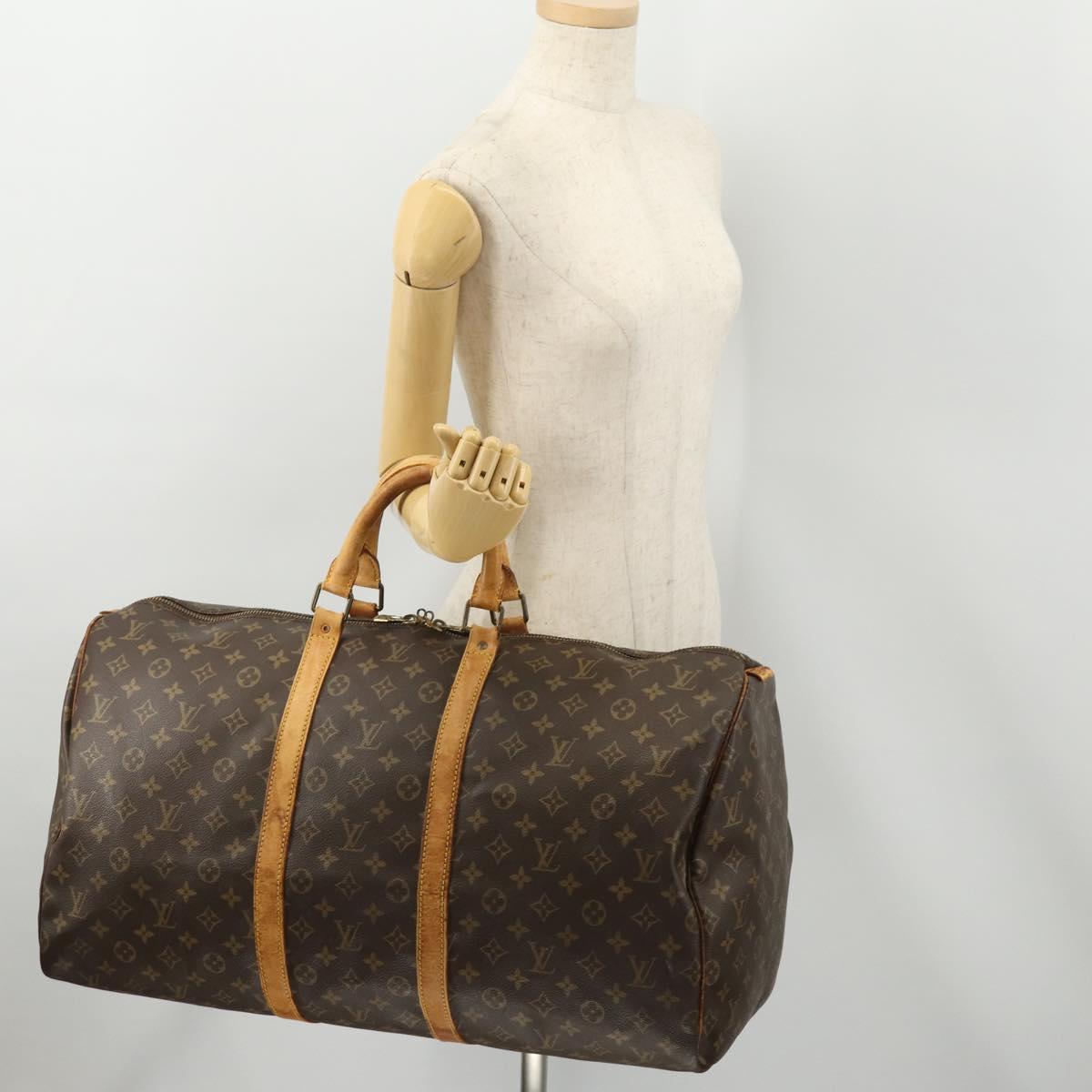 Monogram Keepall 55 Boston Bag