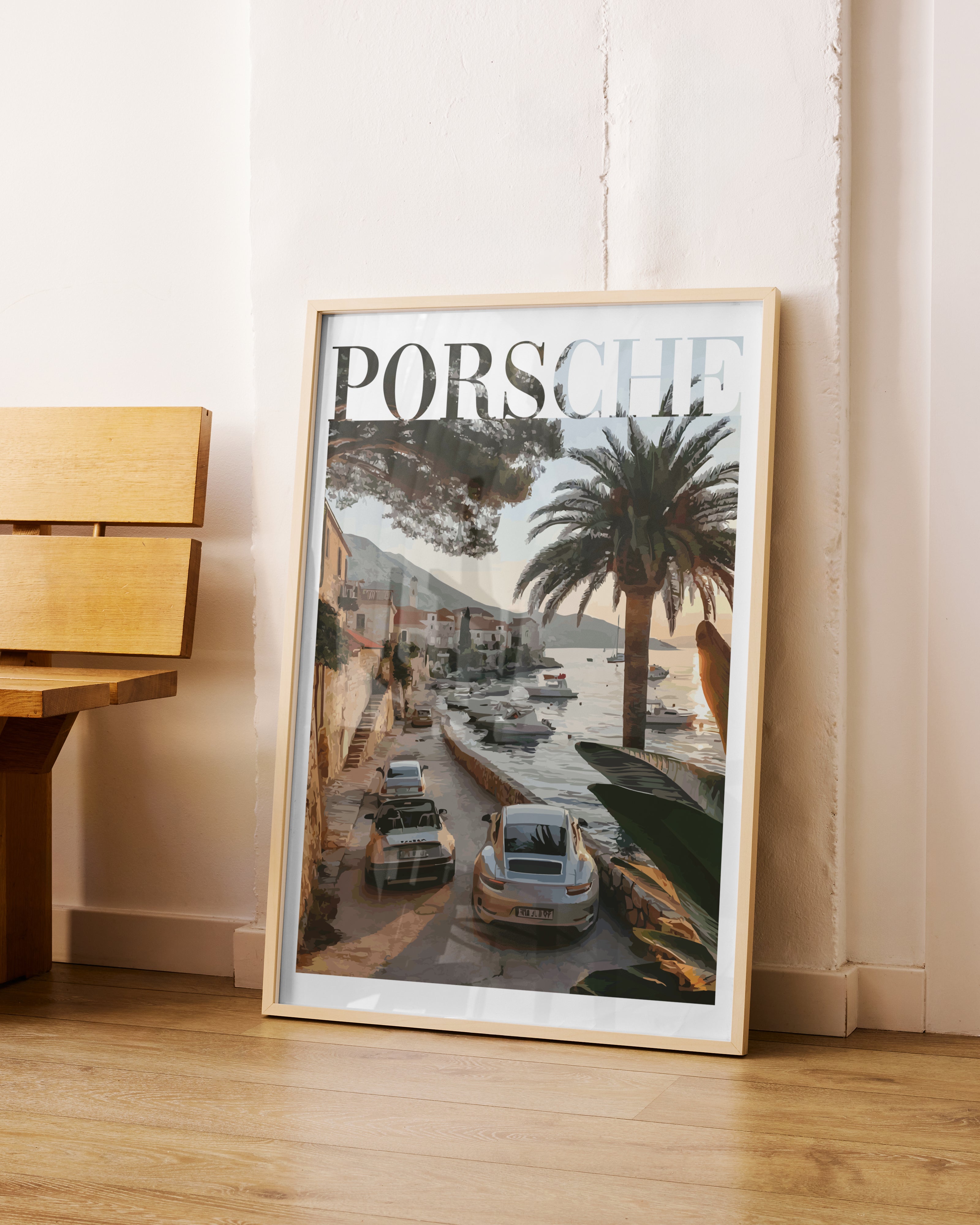 "Old Money Porsche No.2" Poster