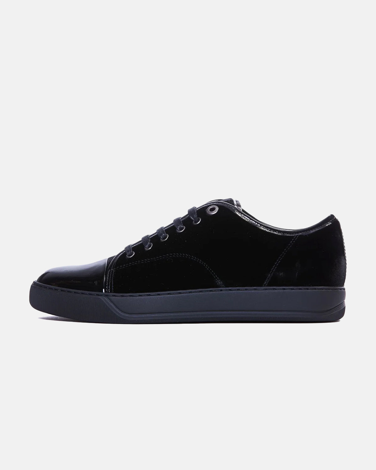 DBB1 Black Velvet Patent Cap Toe