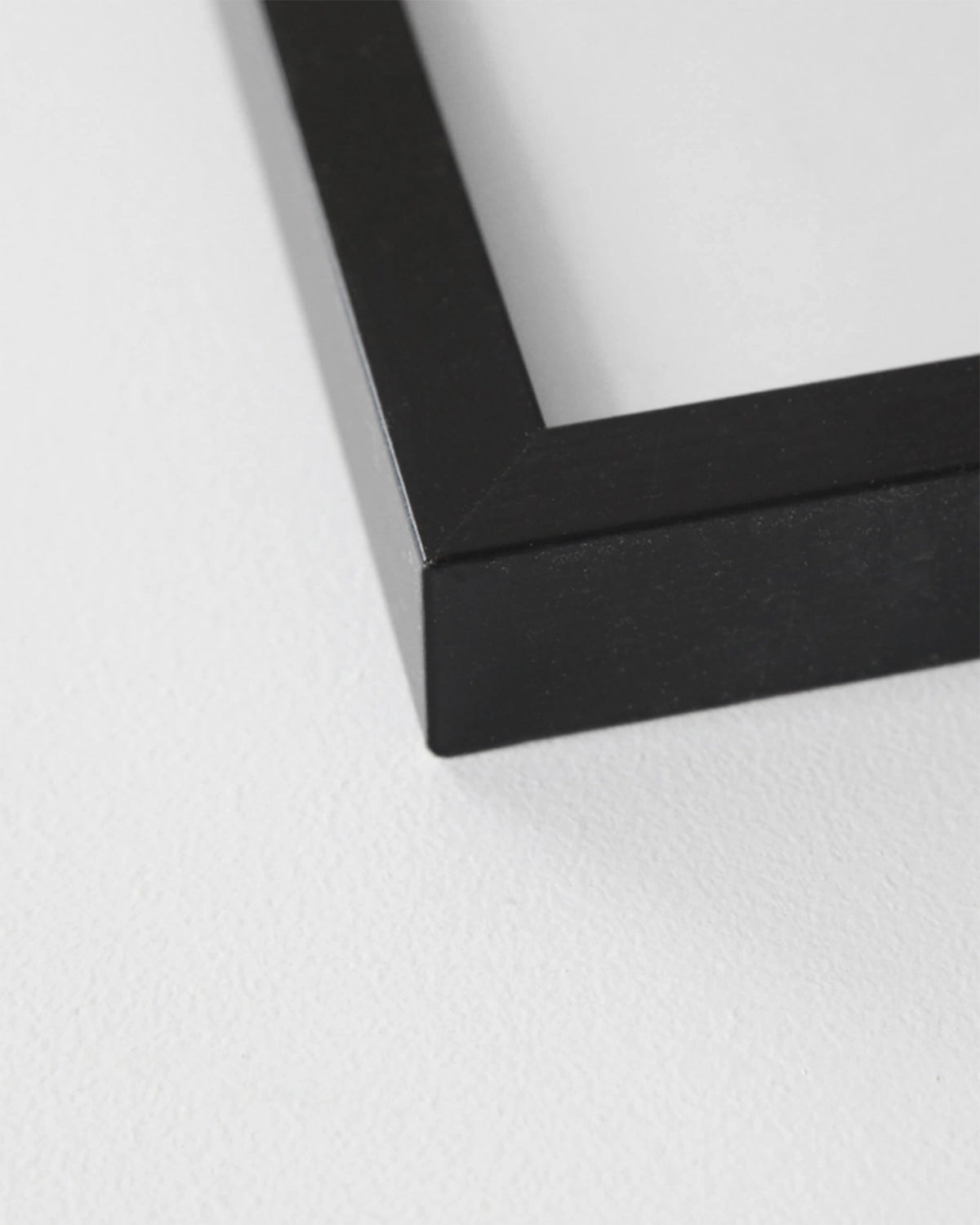 Black wooden frame