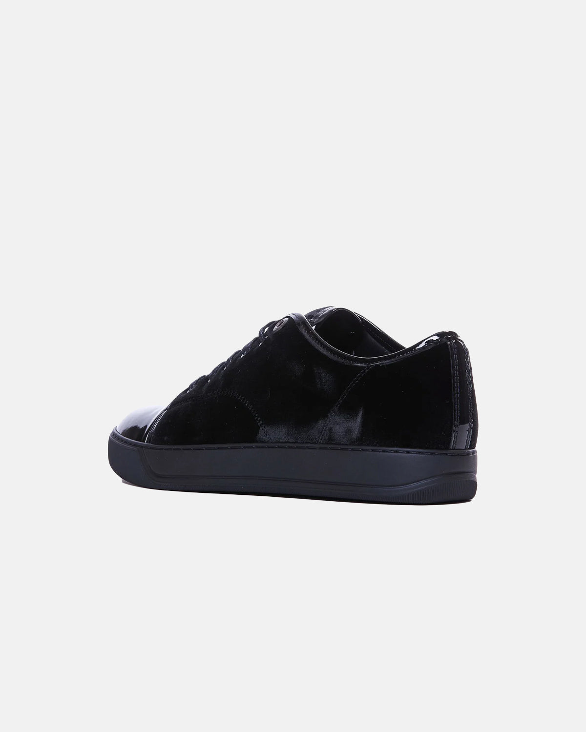 DBB1 Black Velvet Patent Cap Toe