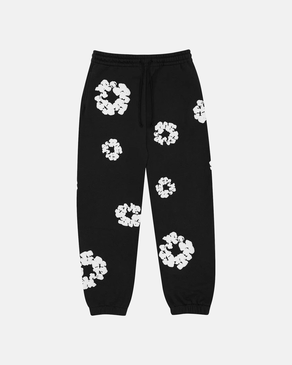 Denim Tears Cotton Wreath Sweatpants Black