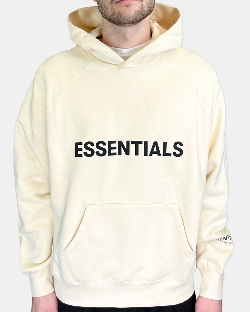 Fear Of God Essentials "Buttercream" Applique hoodie hoodie (SS20