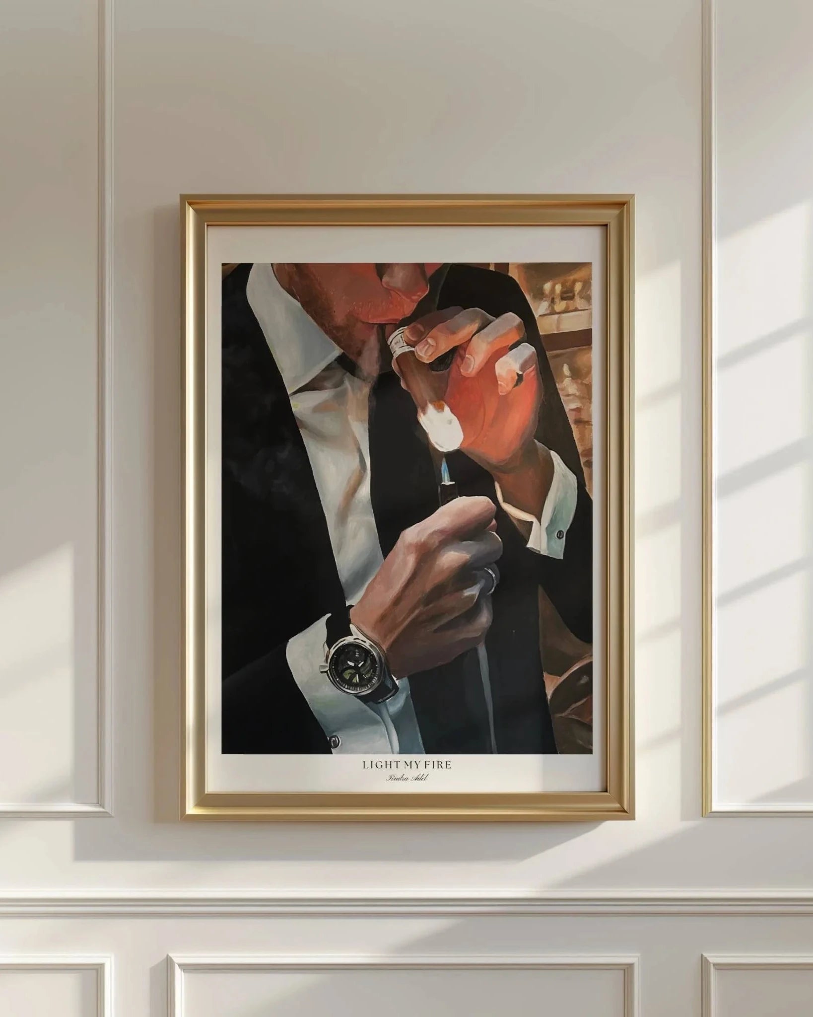 "Light my fire" Poster