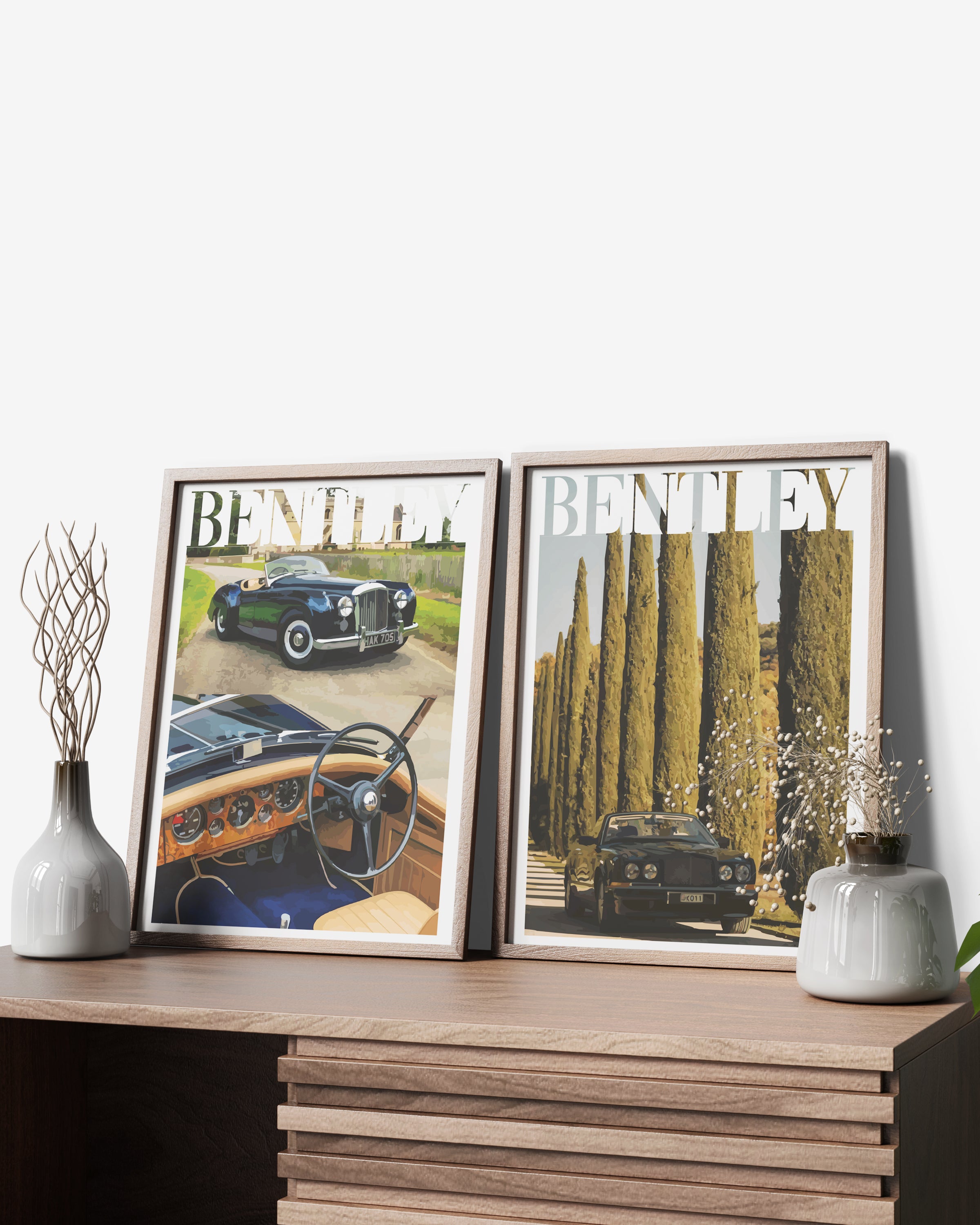"Old Money Bentley No.2" Poster