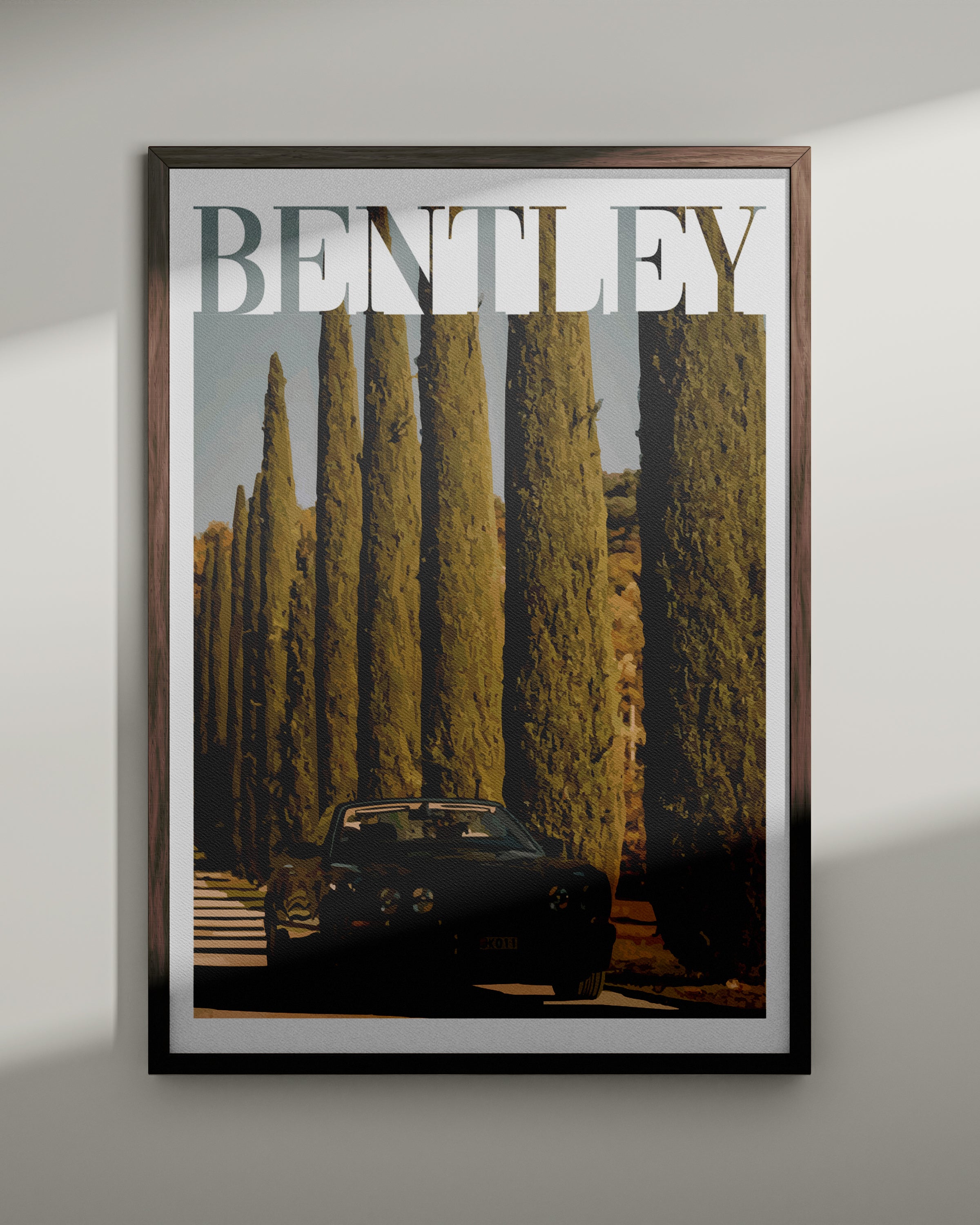 "Old Money Bentley No.2" Poster