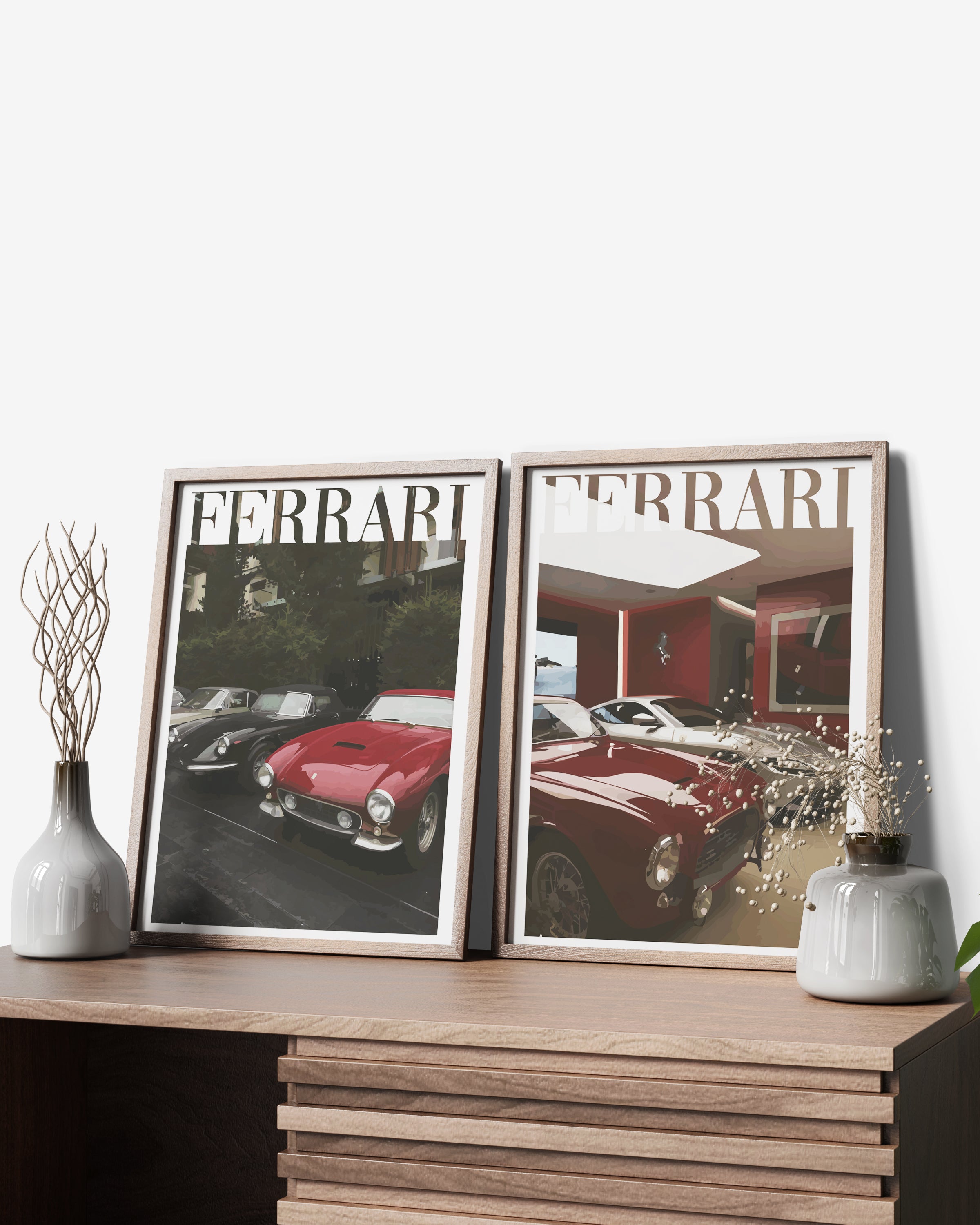 "Old Money Ferrari No.6" Poster