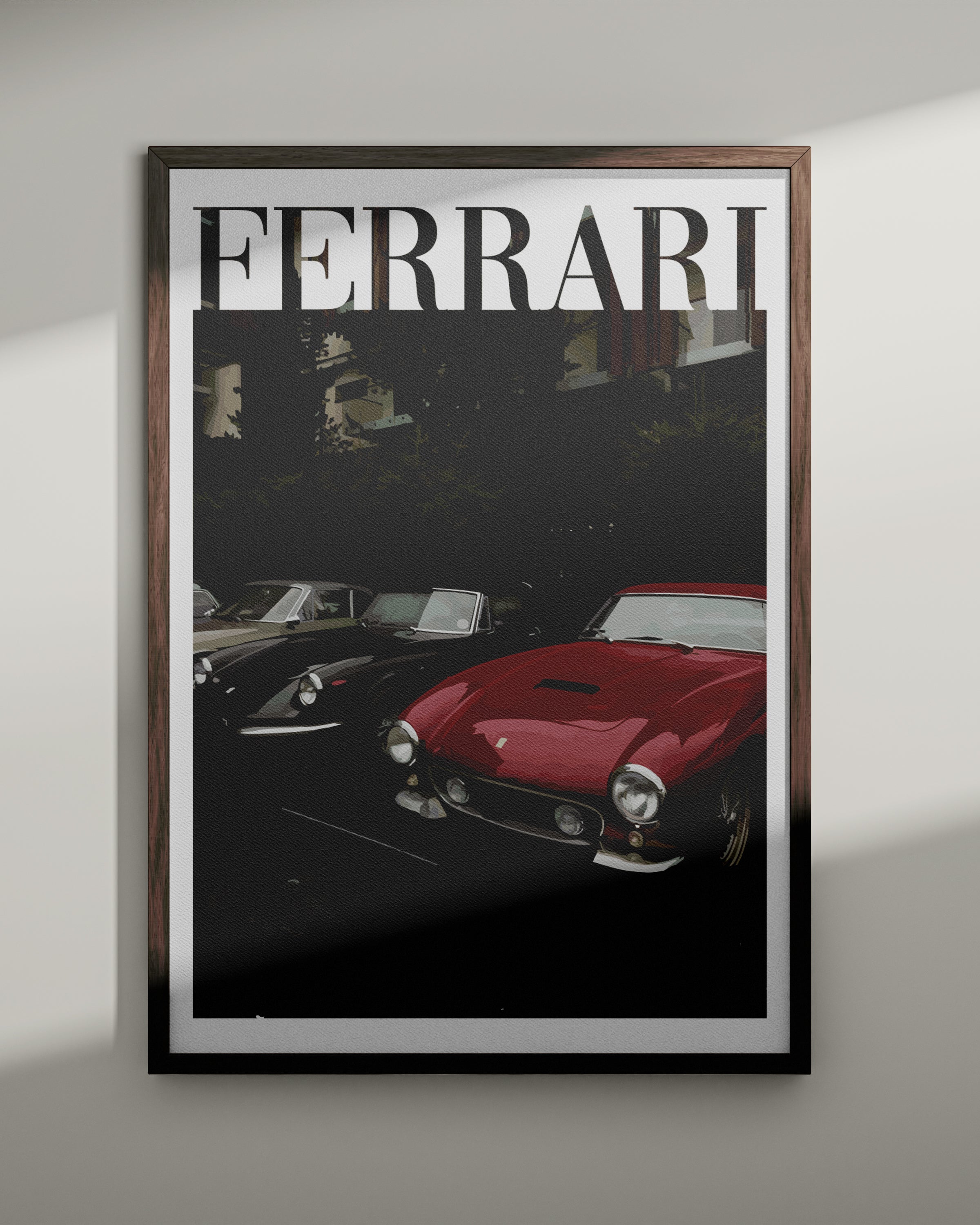 "Old Money Ferrari No.6" Poster