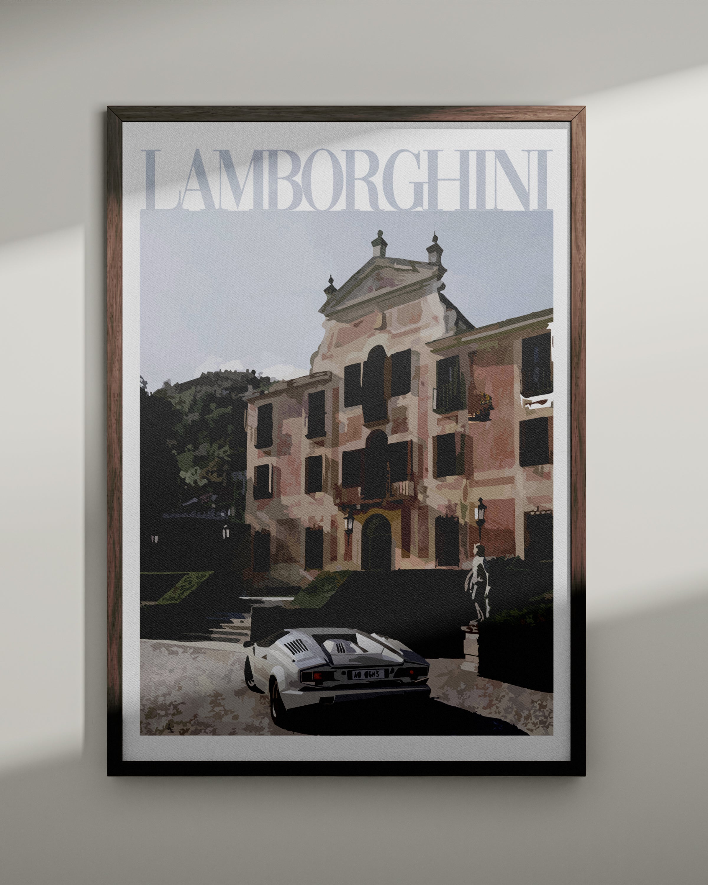 "Old Money Lamborghini" Poster
