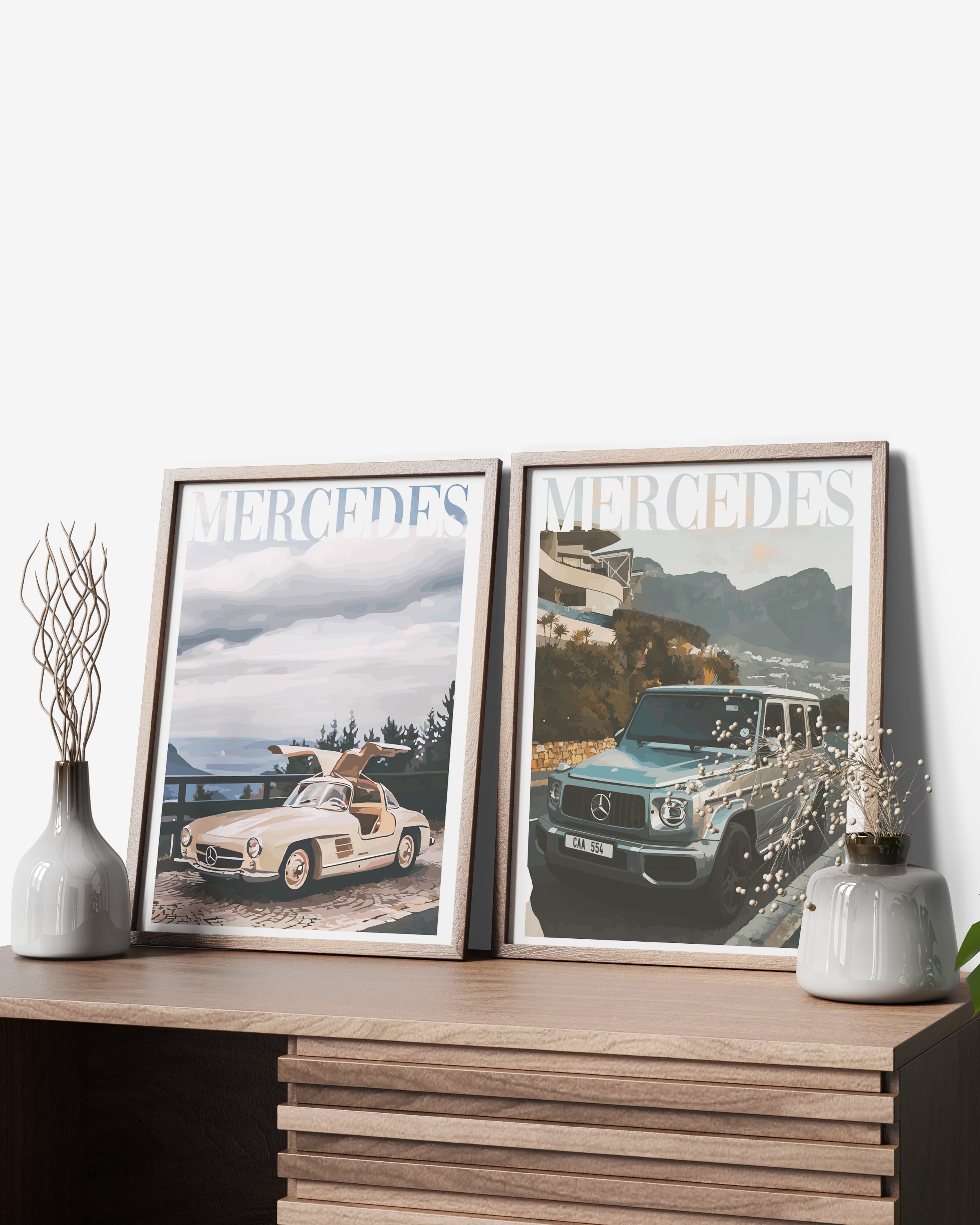 "Old Money Mercedes No.4" Poster