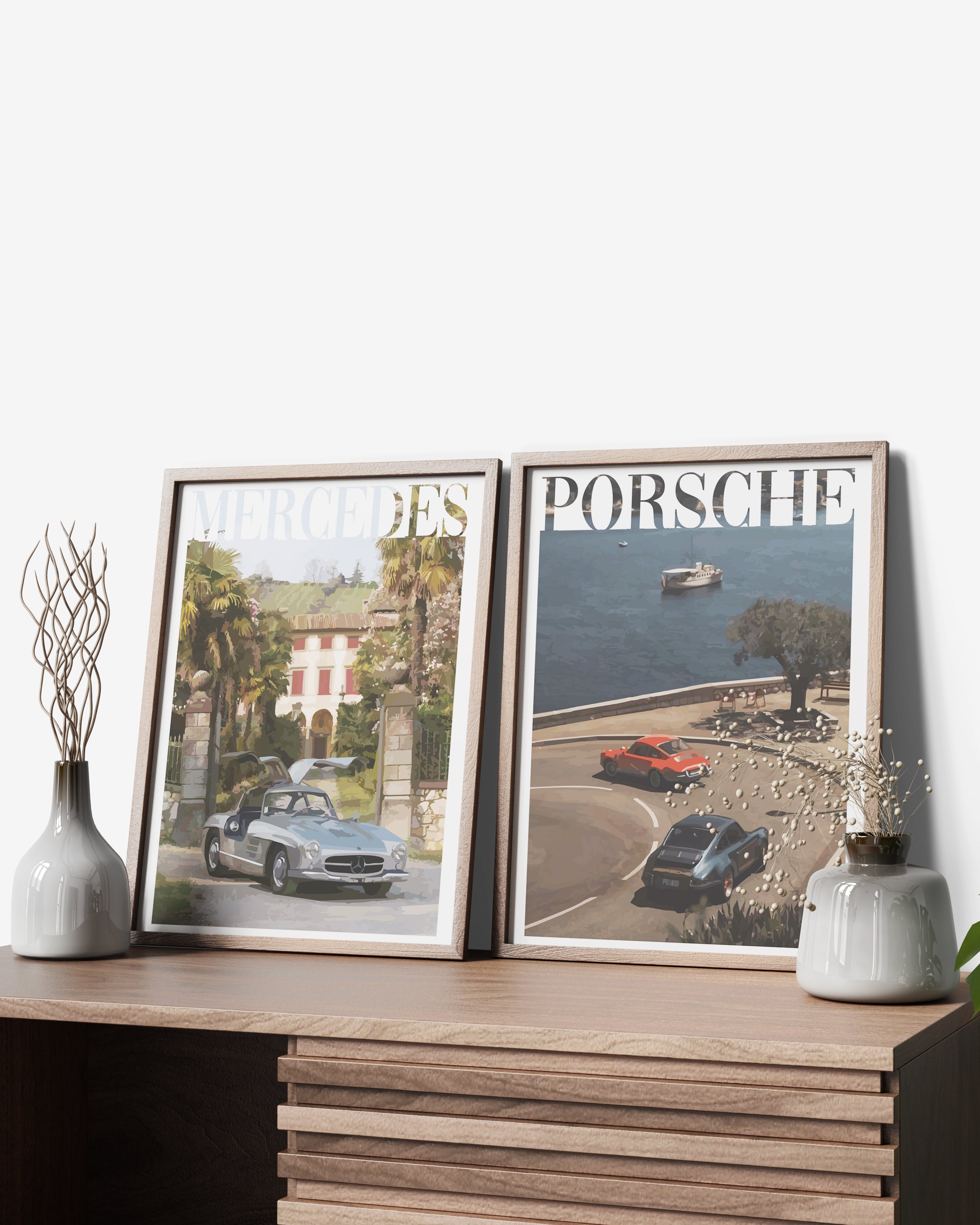 "Old Money Mercedes No.6" Poster