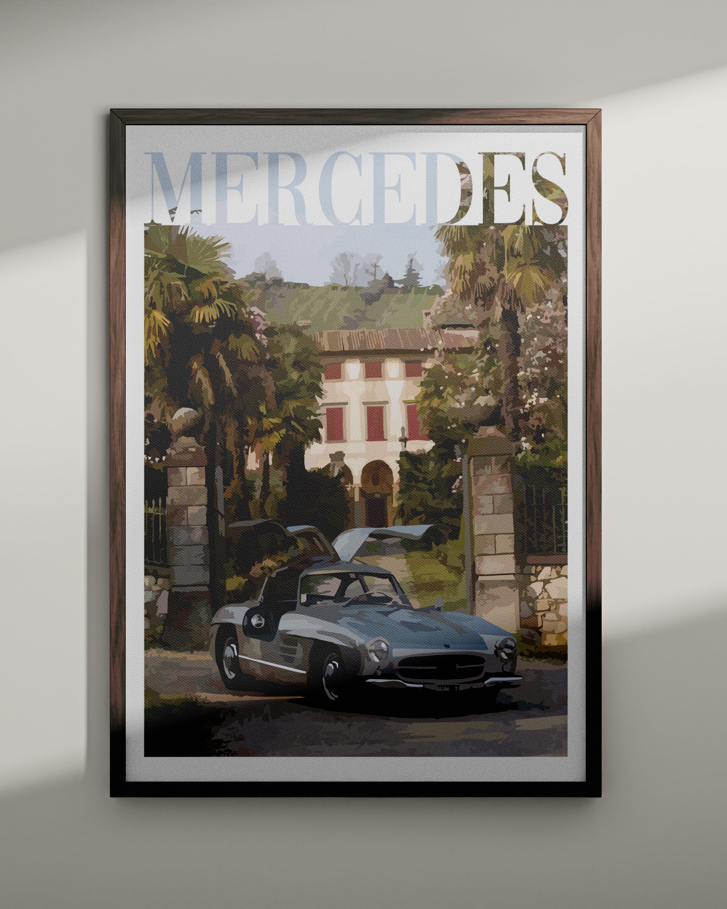 "Old Money Mercedes No.6" Poster