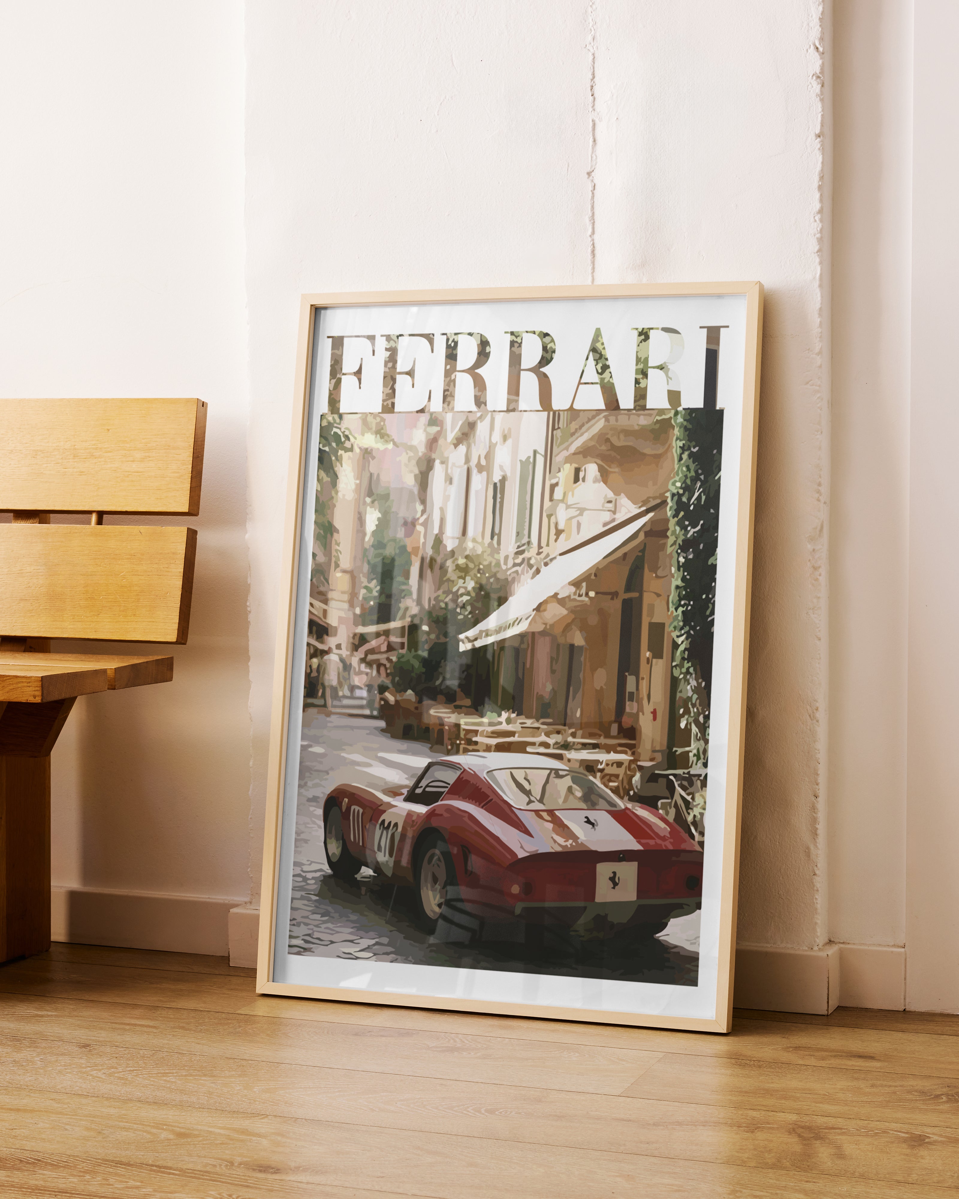 "Old Money Ferrari No.2" Poster