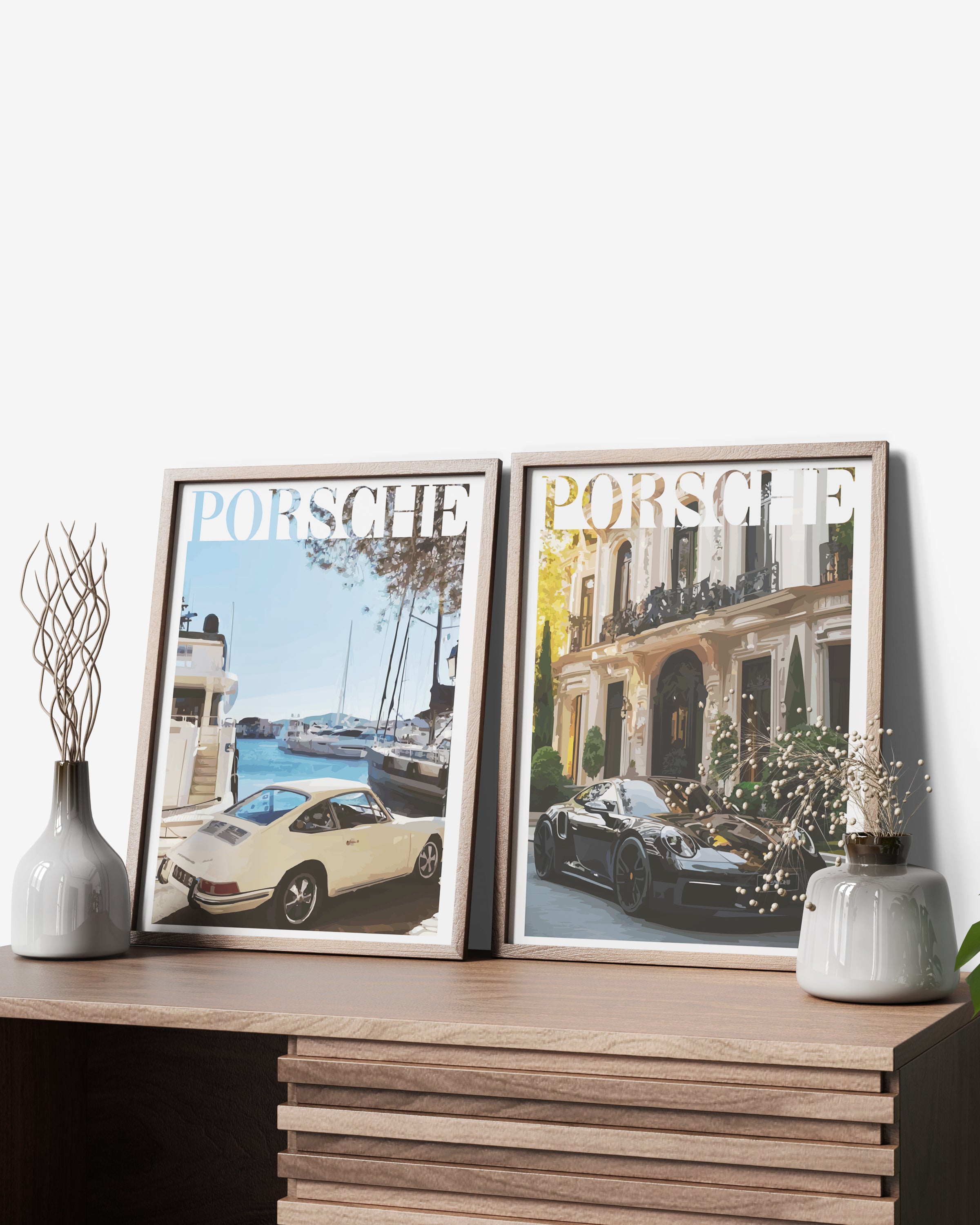 "Old Money Porsche No.4" Poster