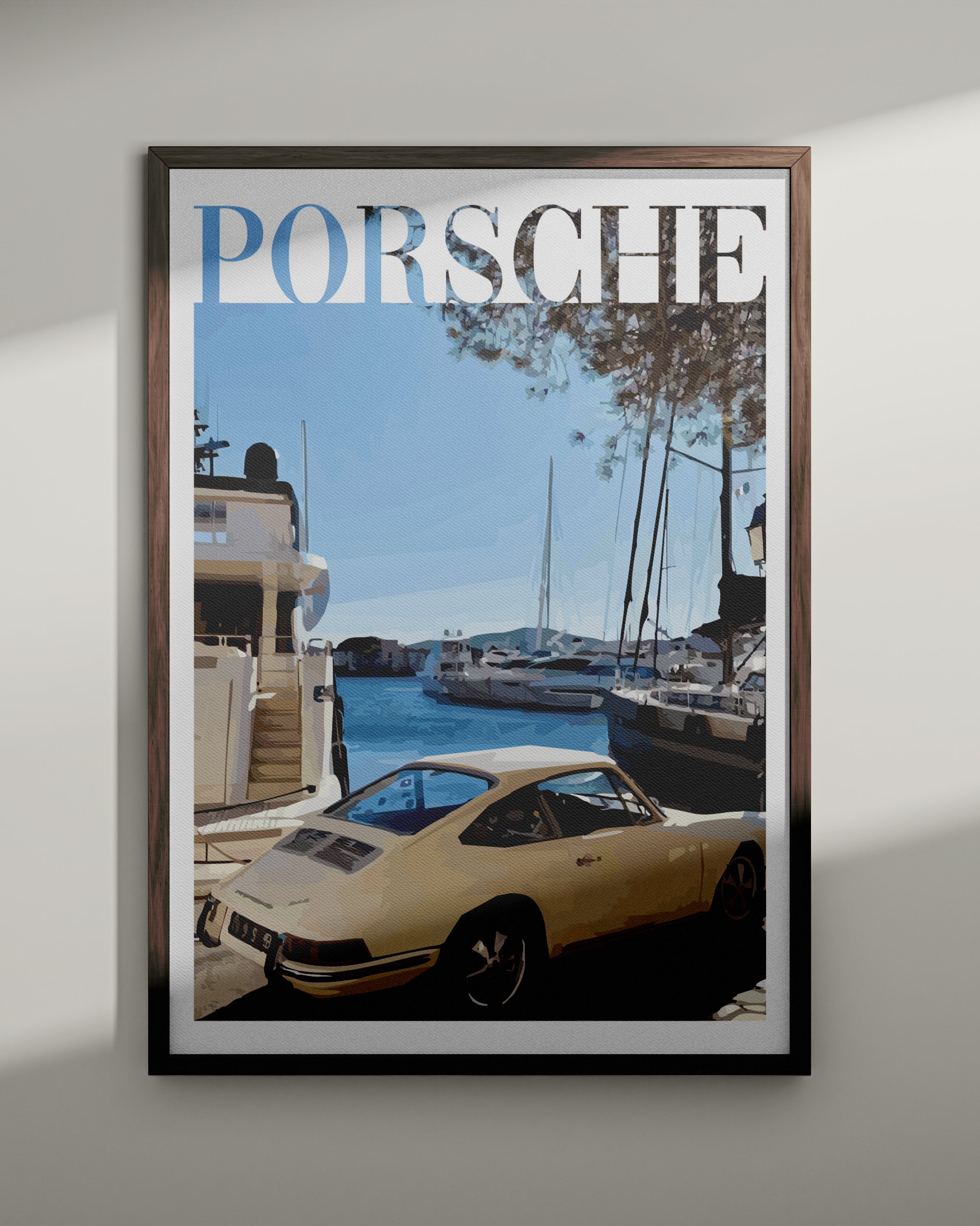 "Old Money Porsche No.4" Poster