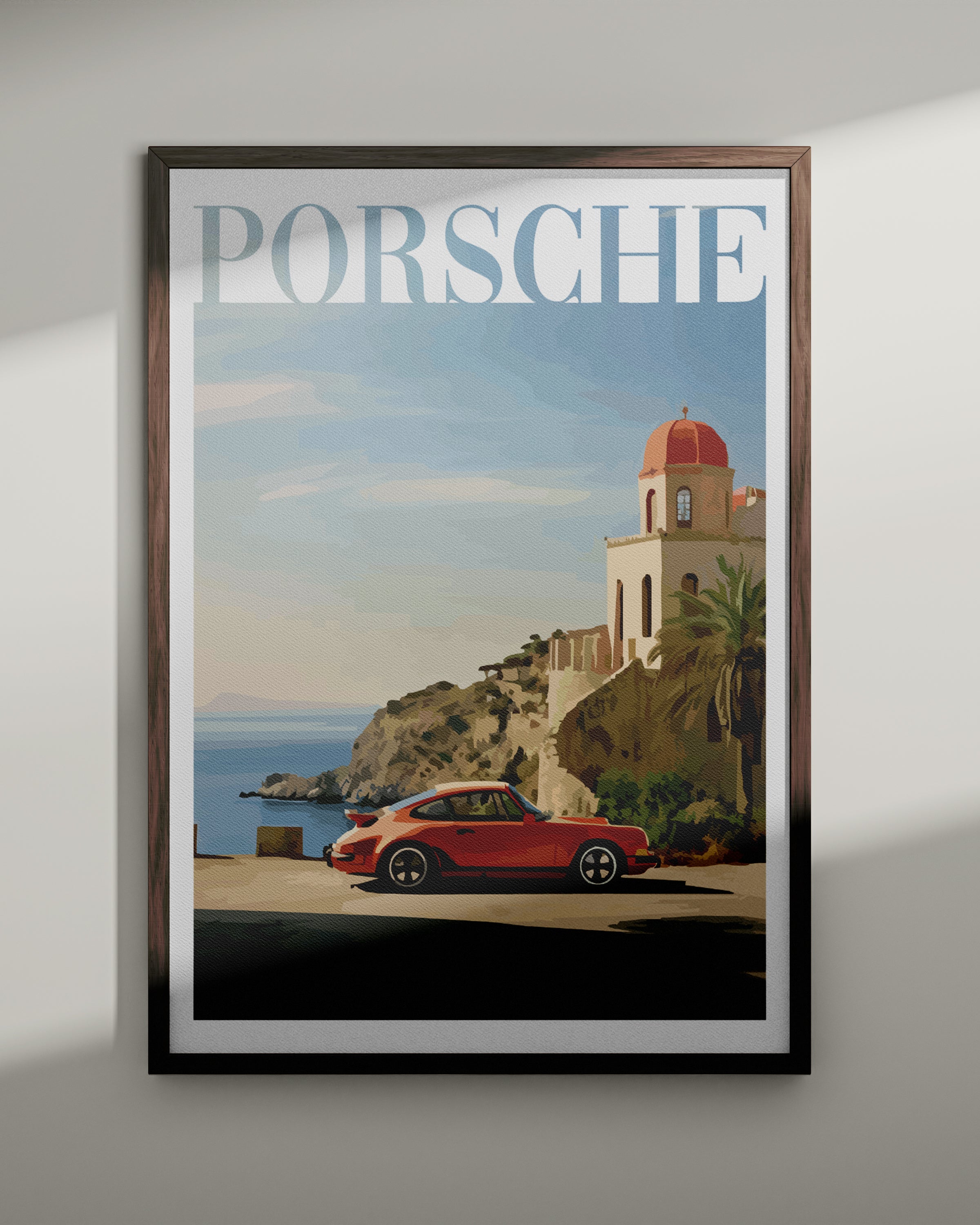 "Old Money Porsche No.7" Poster