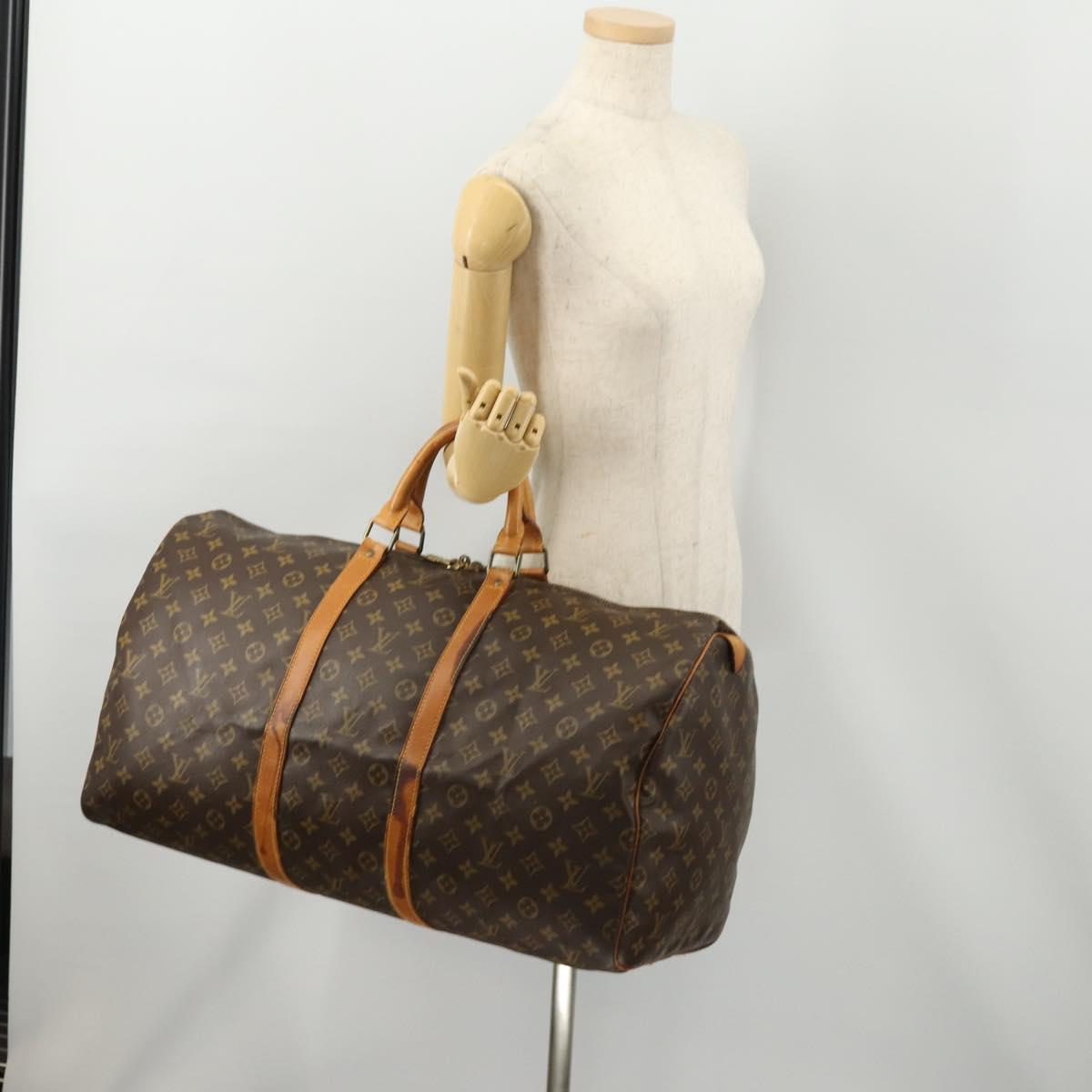 Monogram Keepall 55 Boston Bag