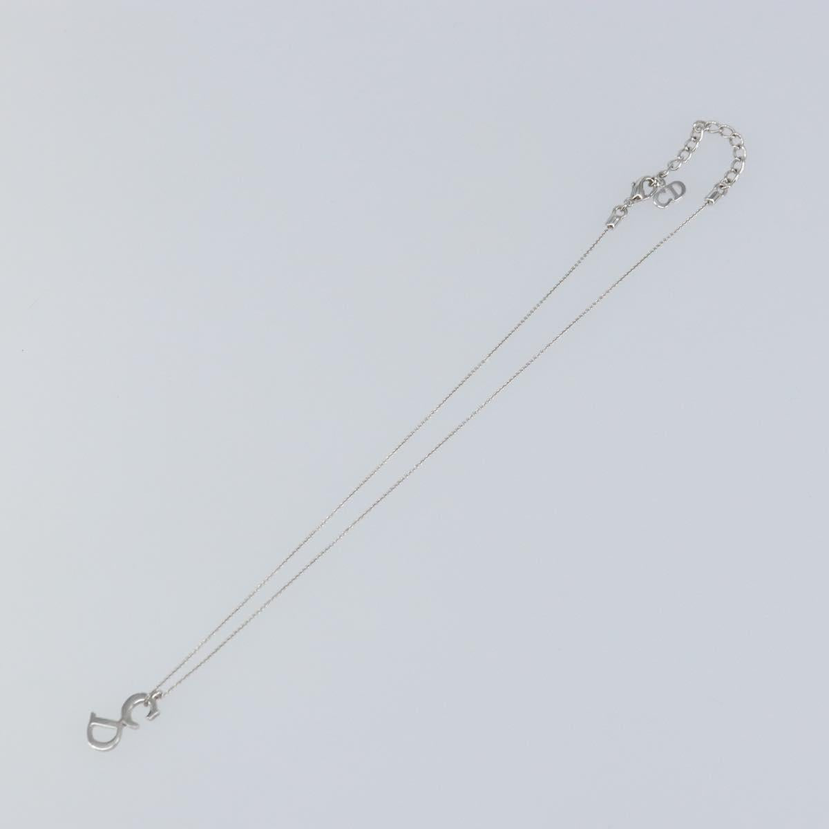 Necklace metal Silver tone