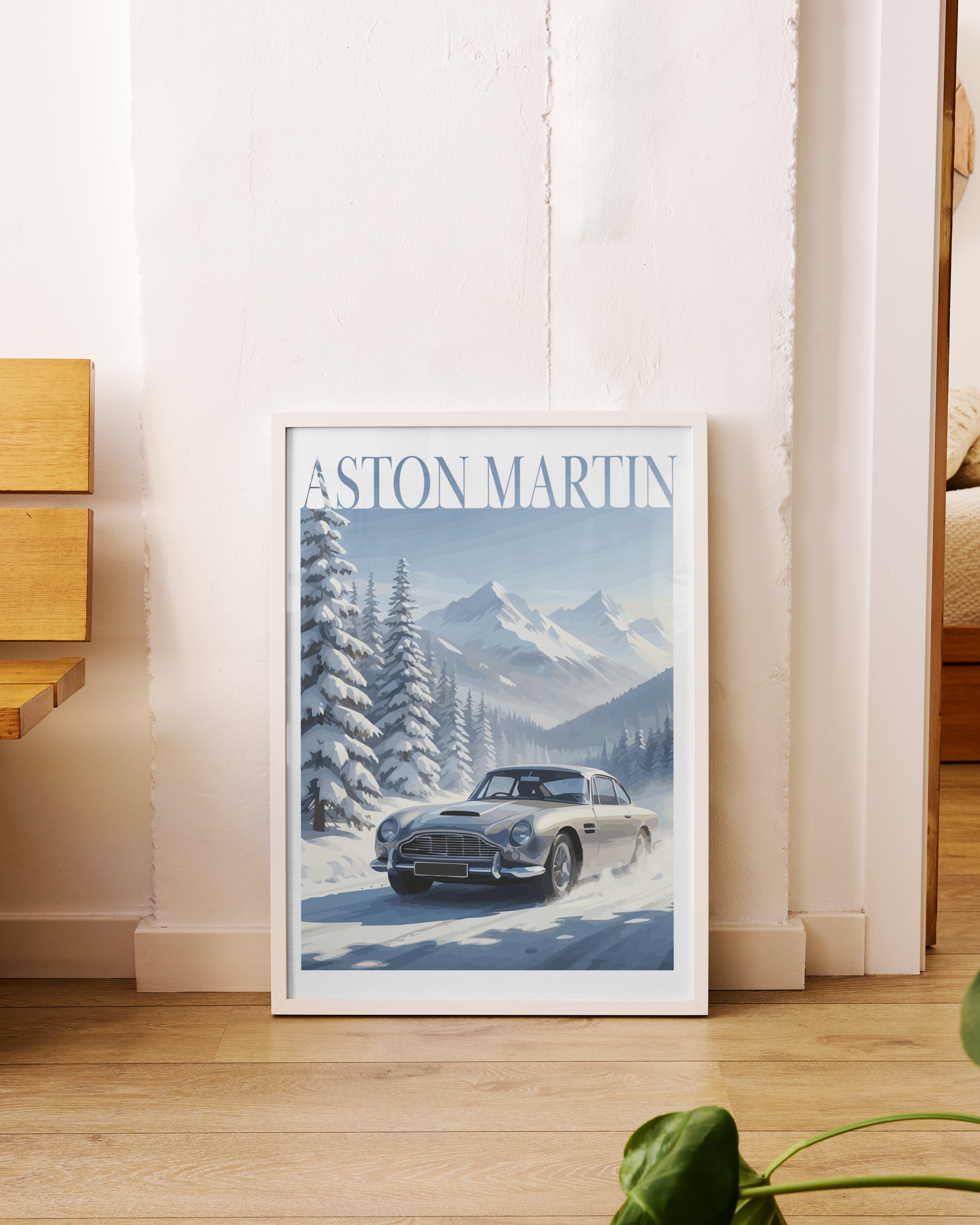 "Winter Aston Martin No.3" Poster