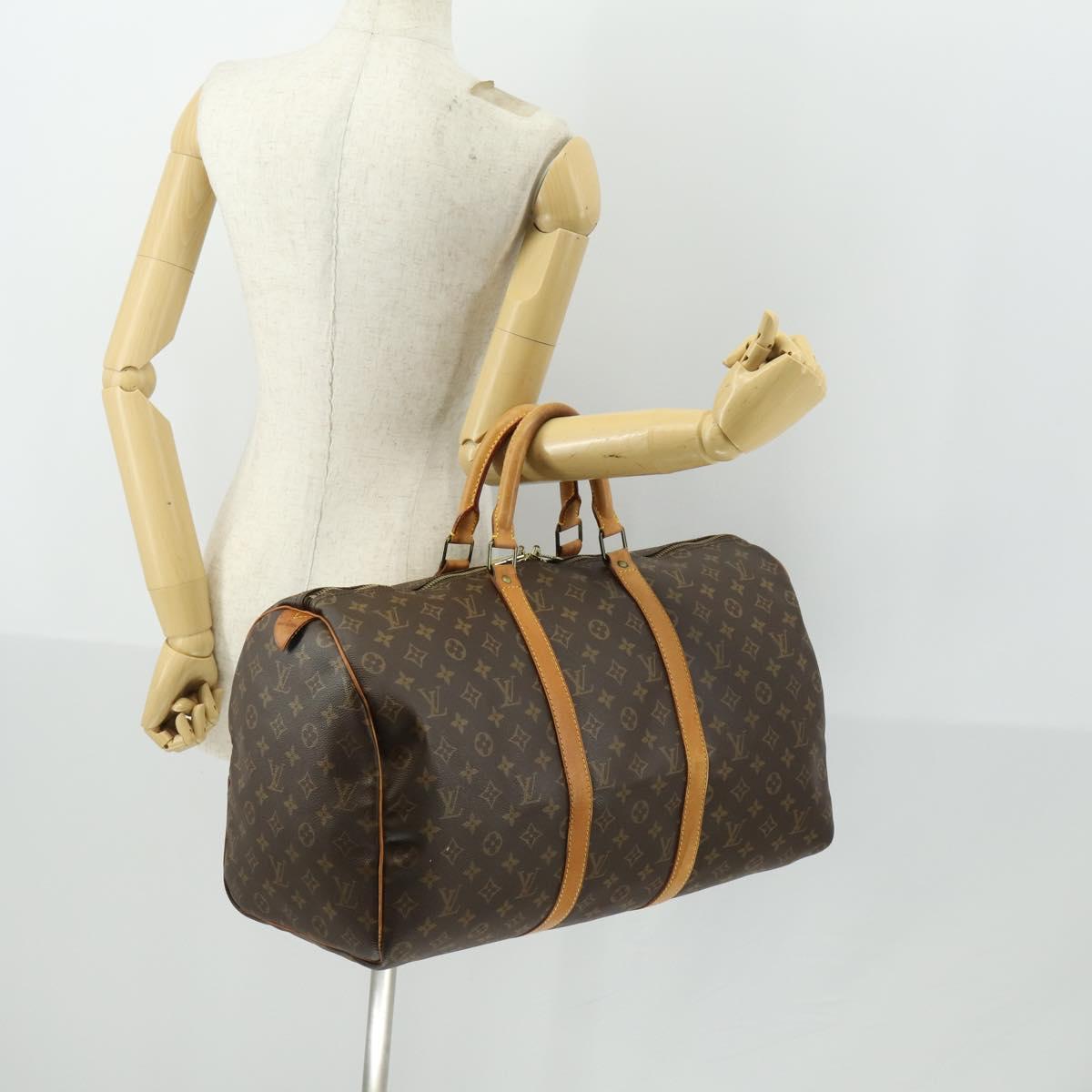 Monogram Keepall 50 Boston Bag