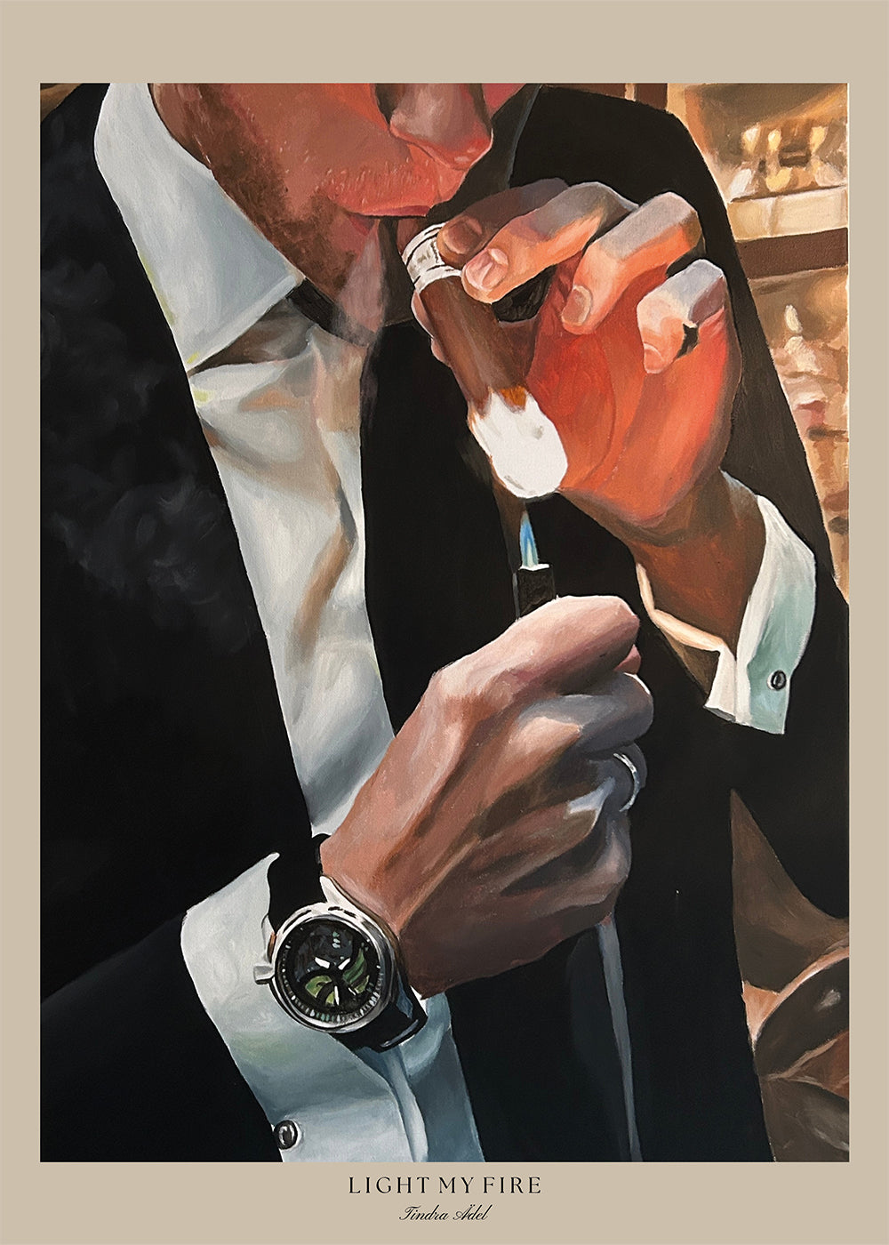 "Light my fire" Poster