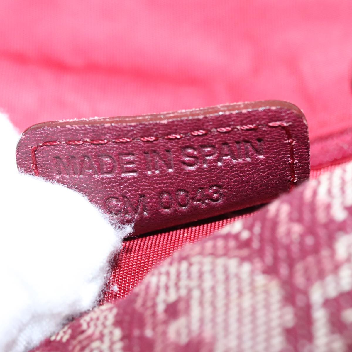 Trotter Canvas Hand Bag Red