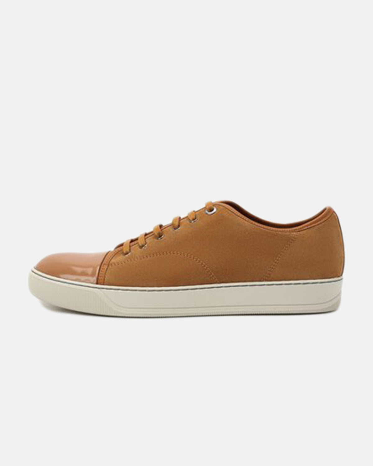 DBB1 Caramel Suede Patent Cap Toe