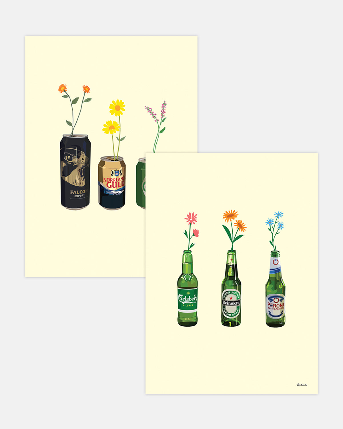 "Sprouting Beer" Poster Bundle