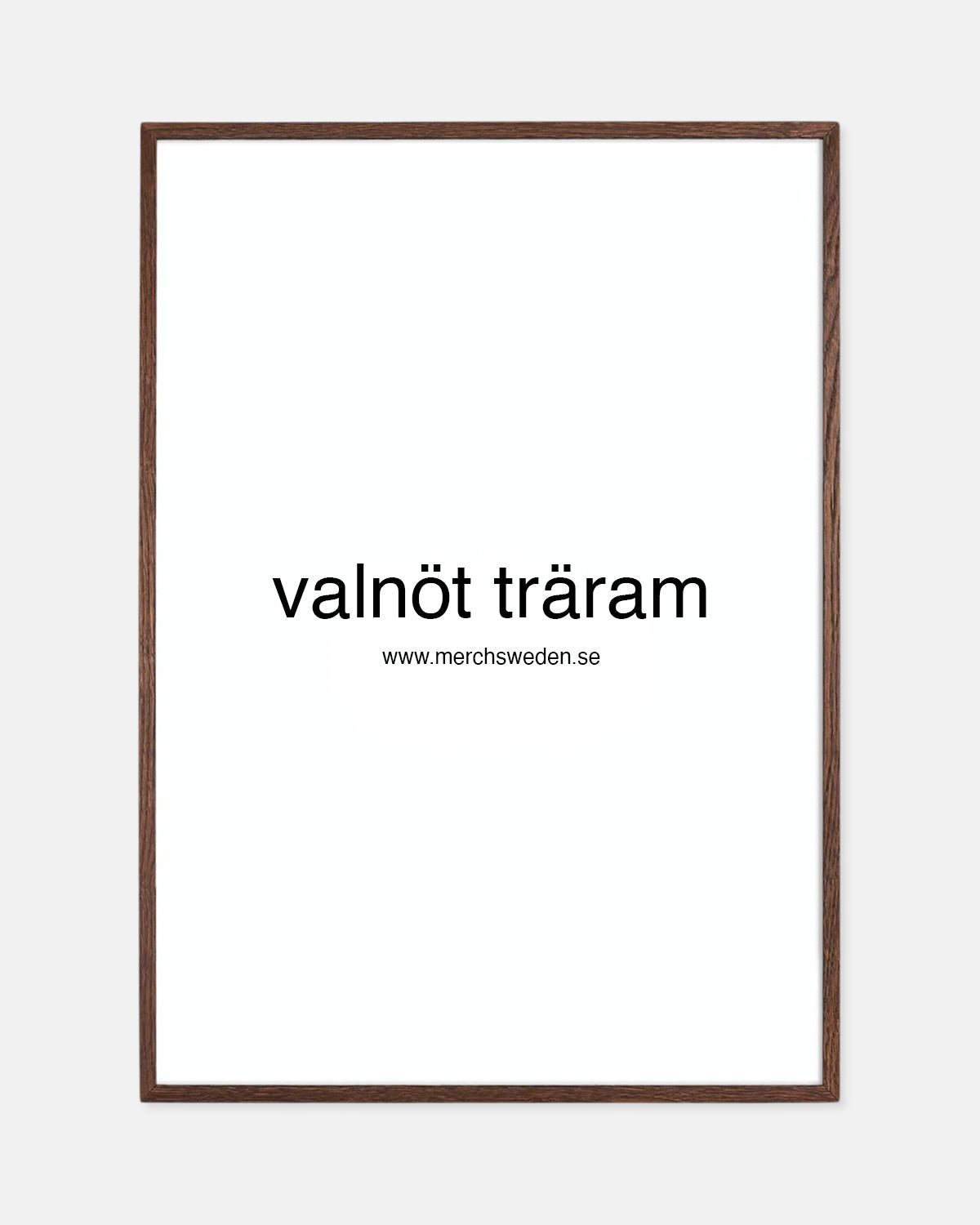 Valnöt träram
