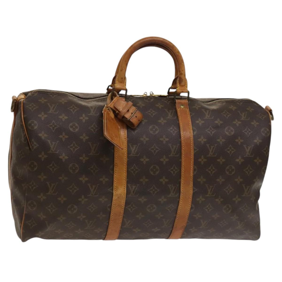 Monogram Keepall Bandouliere 50 Boston Bag