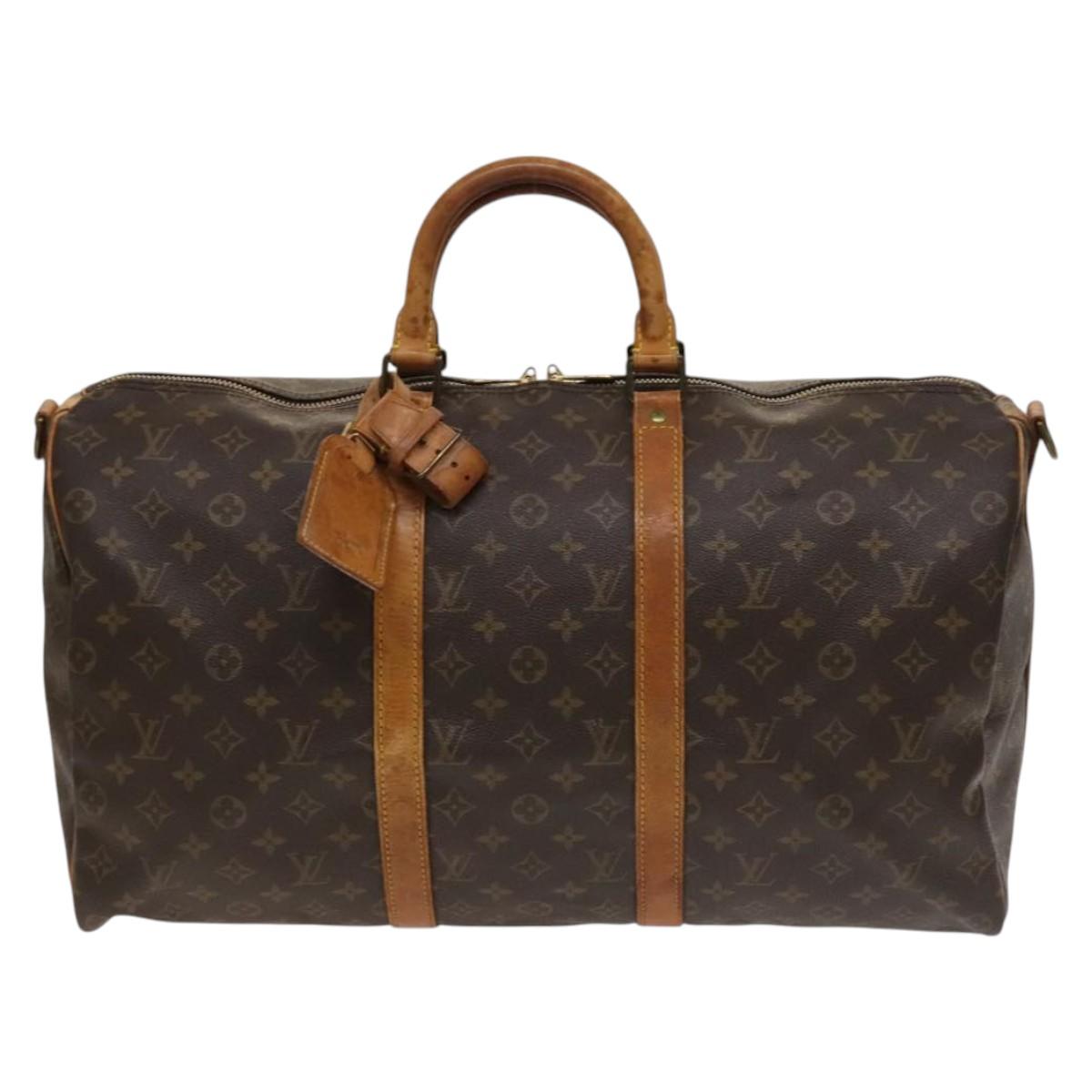 Monogram Keepall Bandouliere 50 Boston Bag