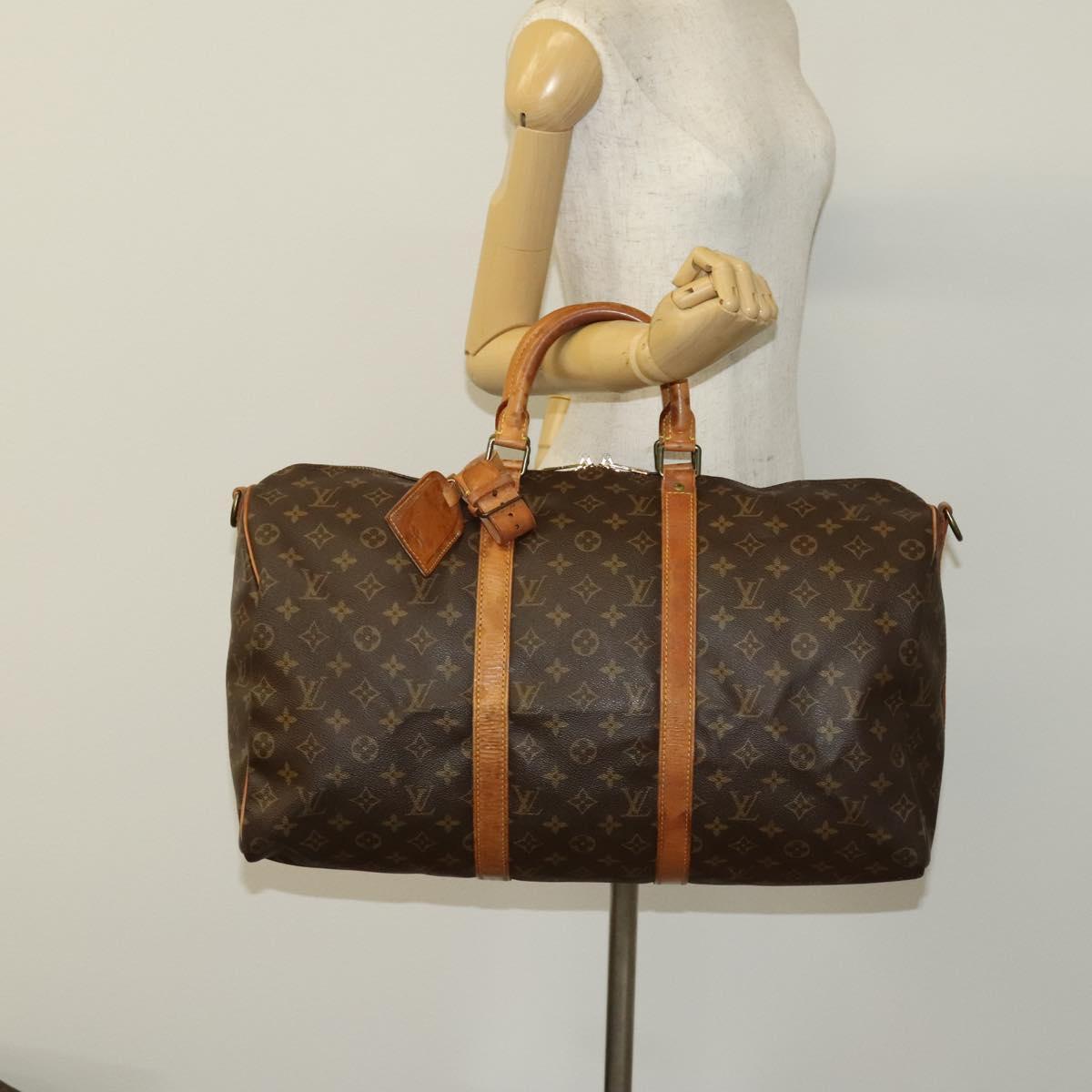 Monogram Keepall Bandouliere 50 Boston Bag