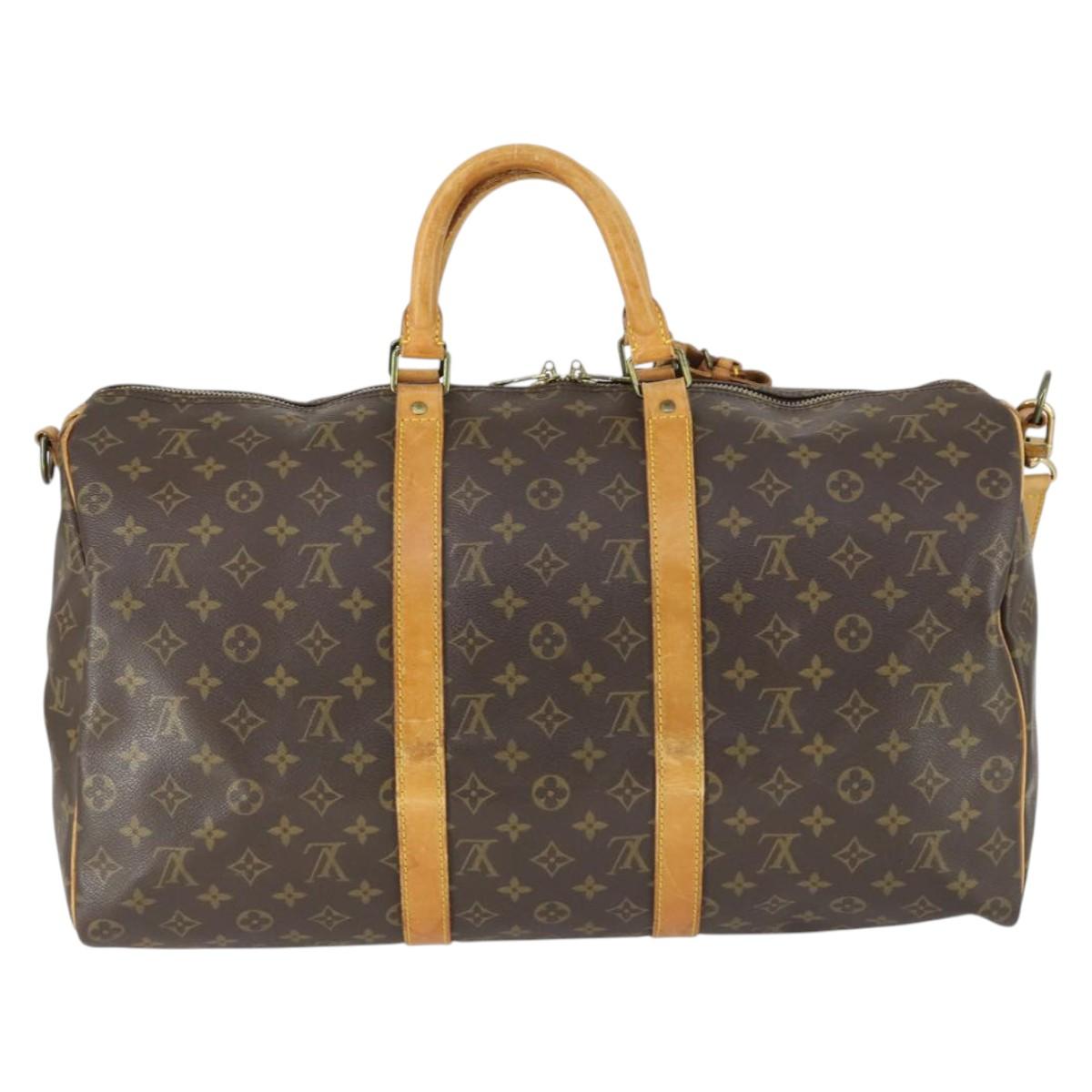 Monogram Keepall Bandouliere 50 Boston Bag