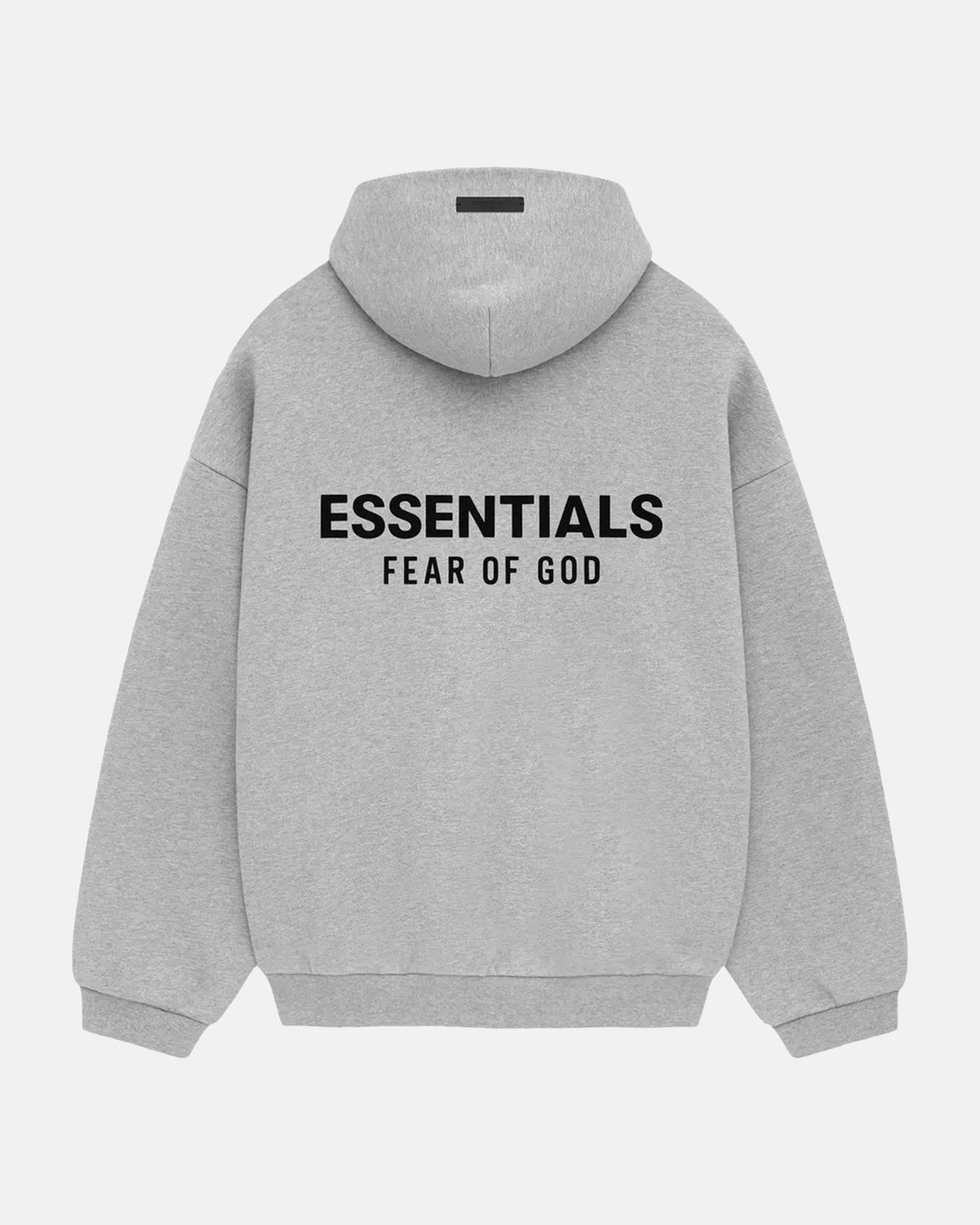 Essentials "Heather Oatmeal" Applique Hoodie (FW20)