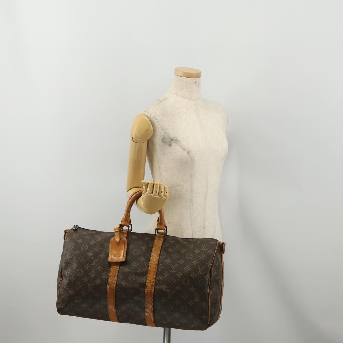 Monogram Keepall Bandouliere 45 Boston Bag