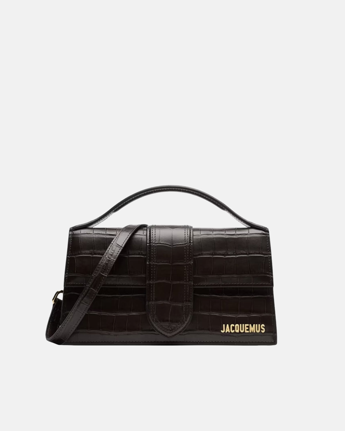 Le Grand Bambino Bag Croco Black