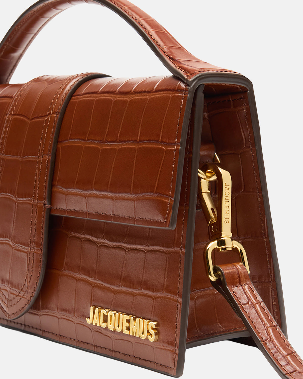 Le Grand Bambino Bag Croco Brown