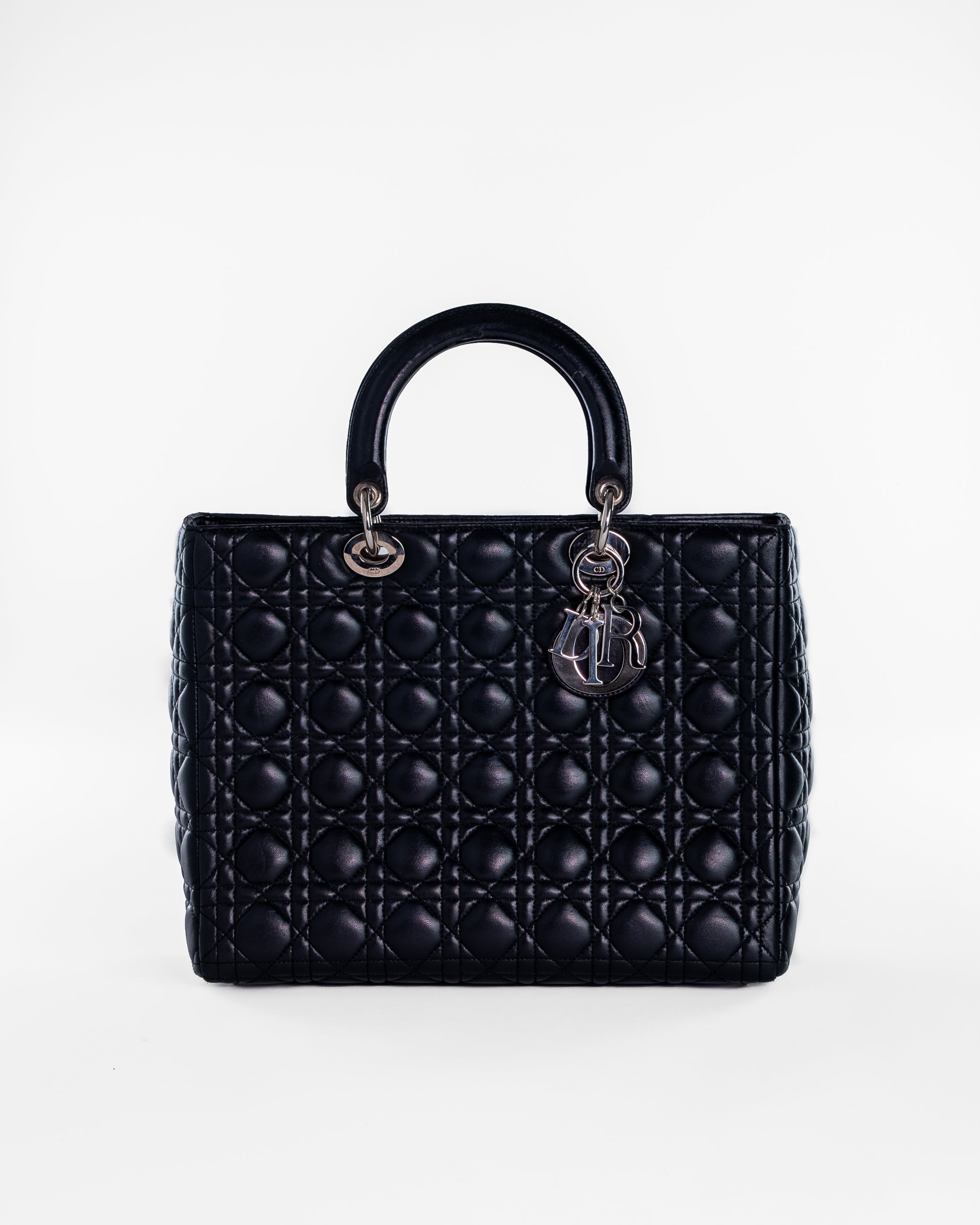 Large lady dior bag price sale