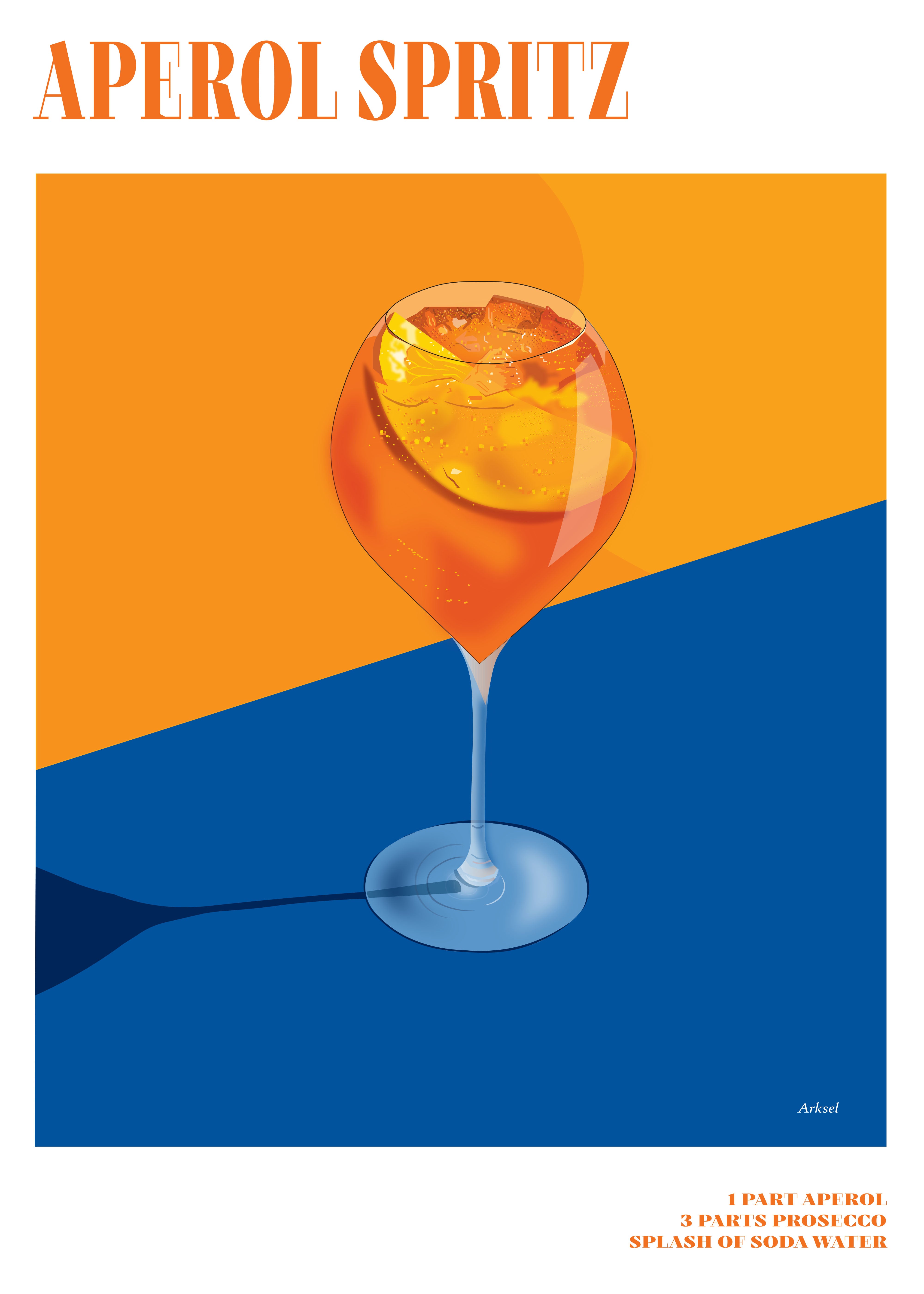 Handla Arksel Aperol Spritz Poster online | Smidigt och enkelt på nätet - Merchsweden |