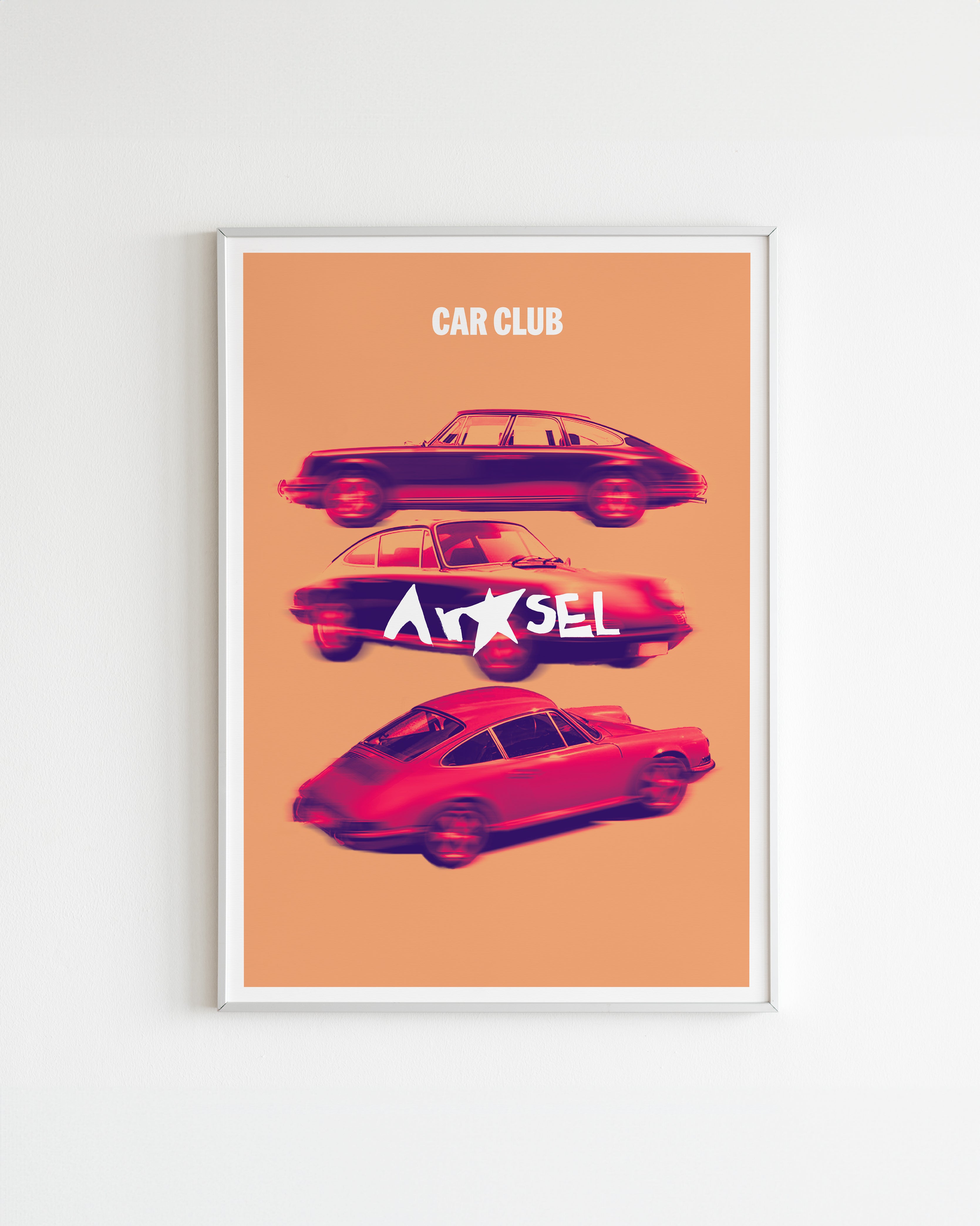 Handla Arksel Car Club Poster online | Smidigt och enkelt på nätet - Merchsweden |