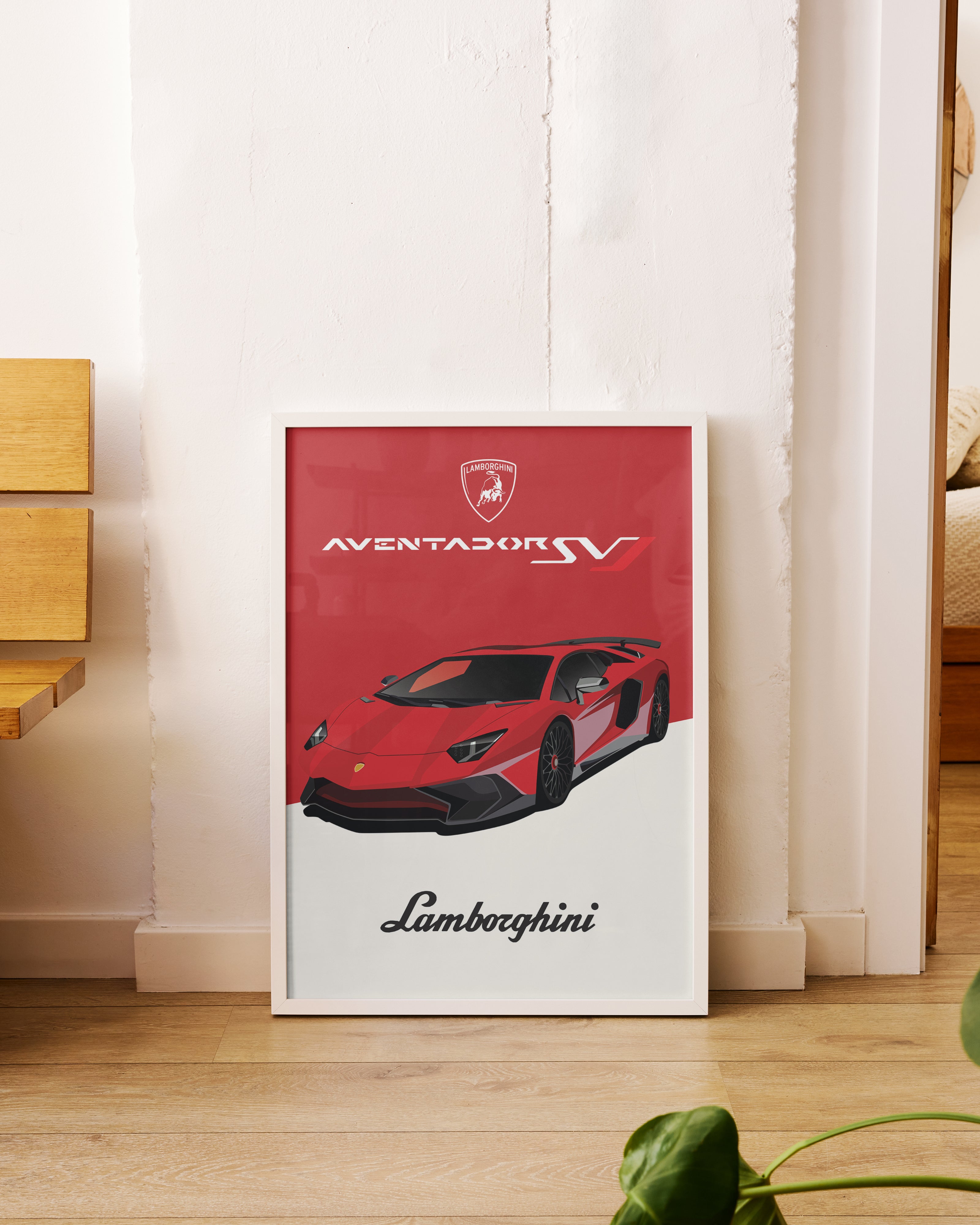 Handla Kanva "Lamborghini Aventura SVJ" Poster online | Smidigt och enkelt på nätet - Merchsweden |